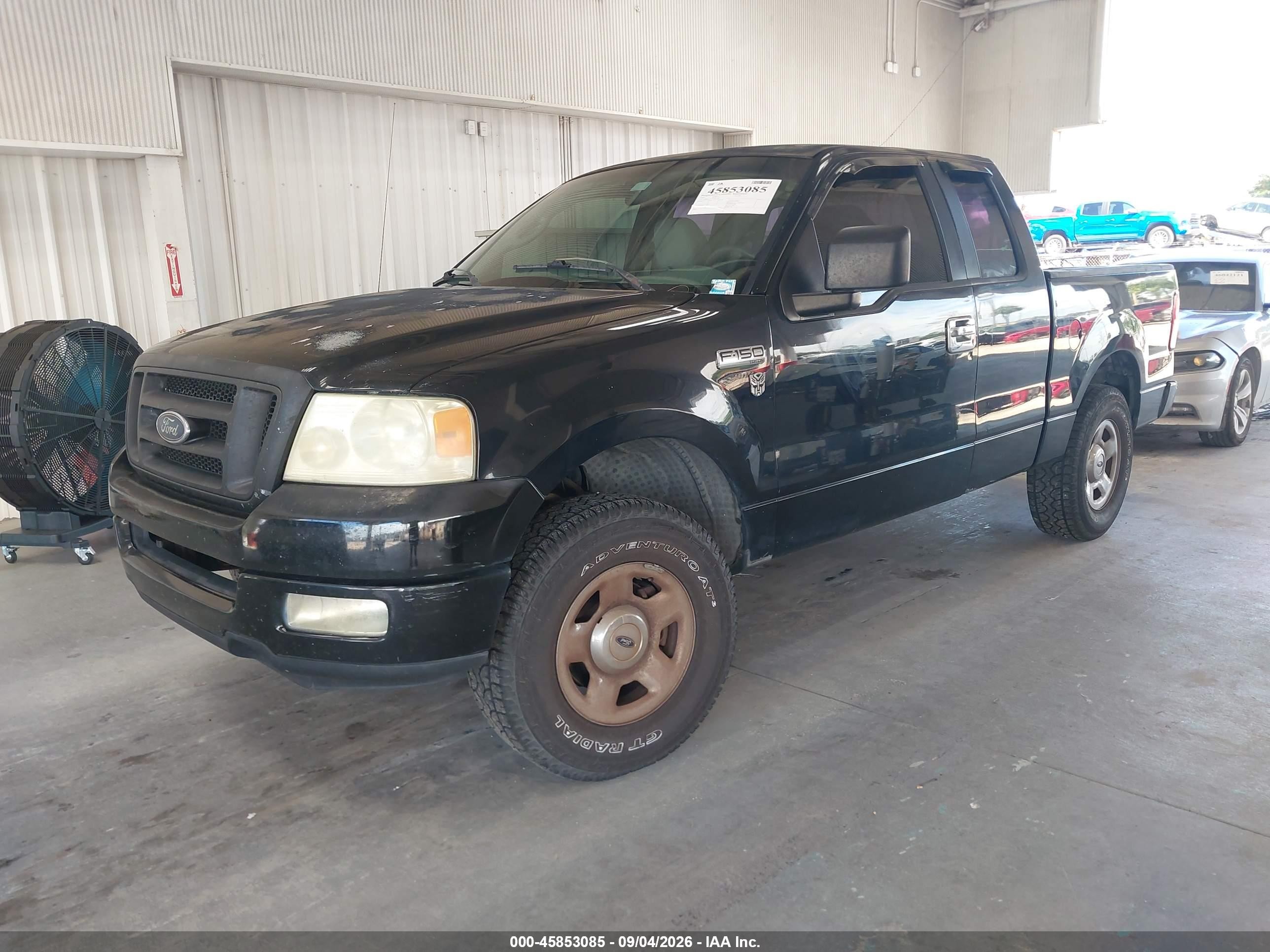 2005 Ford F-150 Stx/xl/xlt Black vin: 1FTRX12W75FA61909