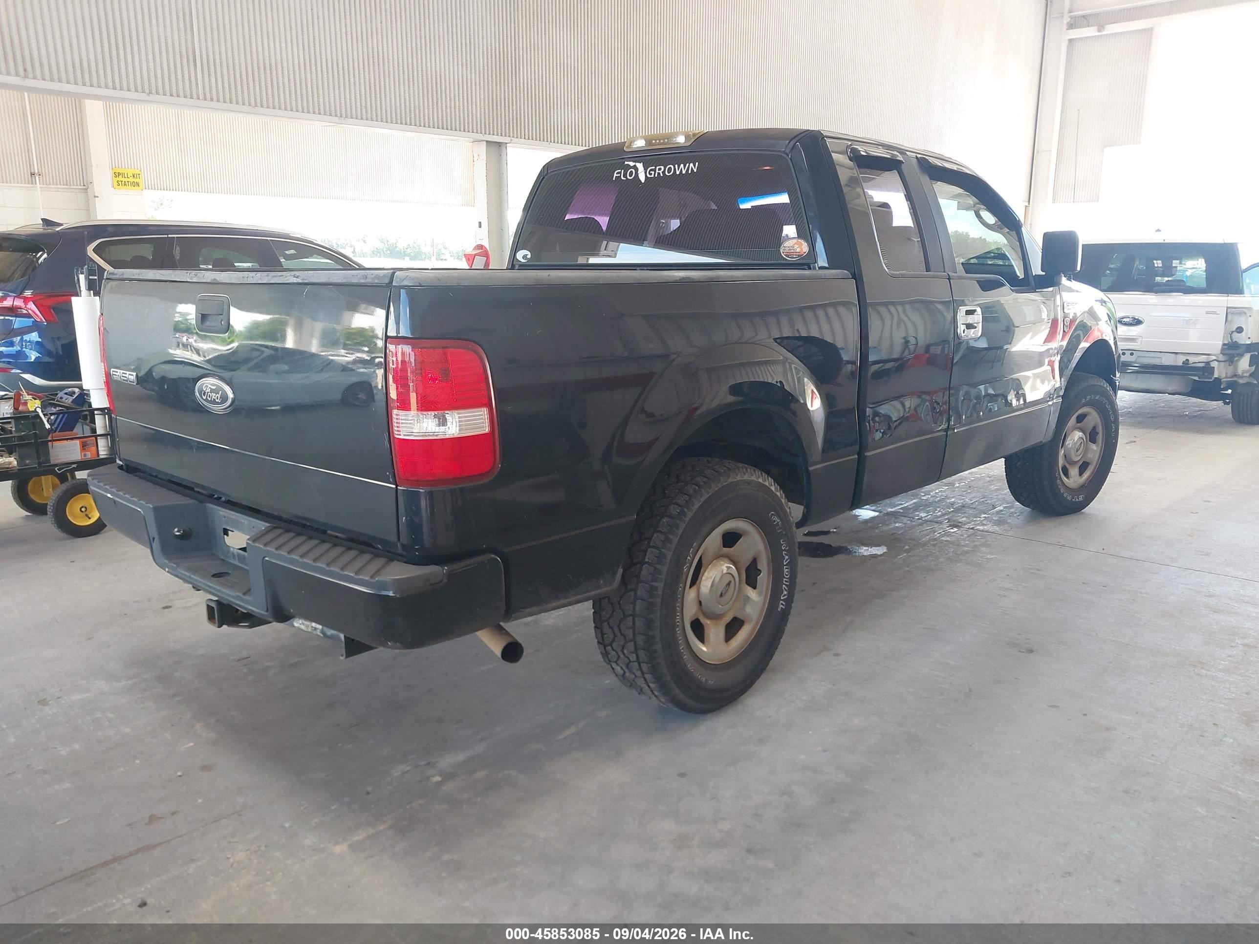 2005 Ford F-150 Stx/xl/xlt Black vin: 1FTRX12W75FA61909