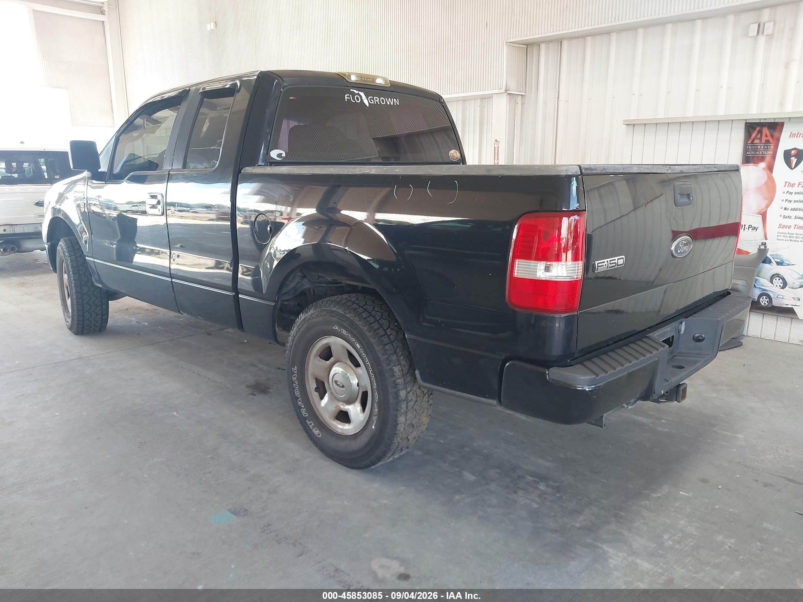 2005 Ford F-150 Stx/xl/xlt Black vin: 1FTRX12W75FA61909