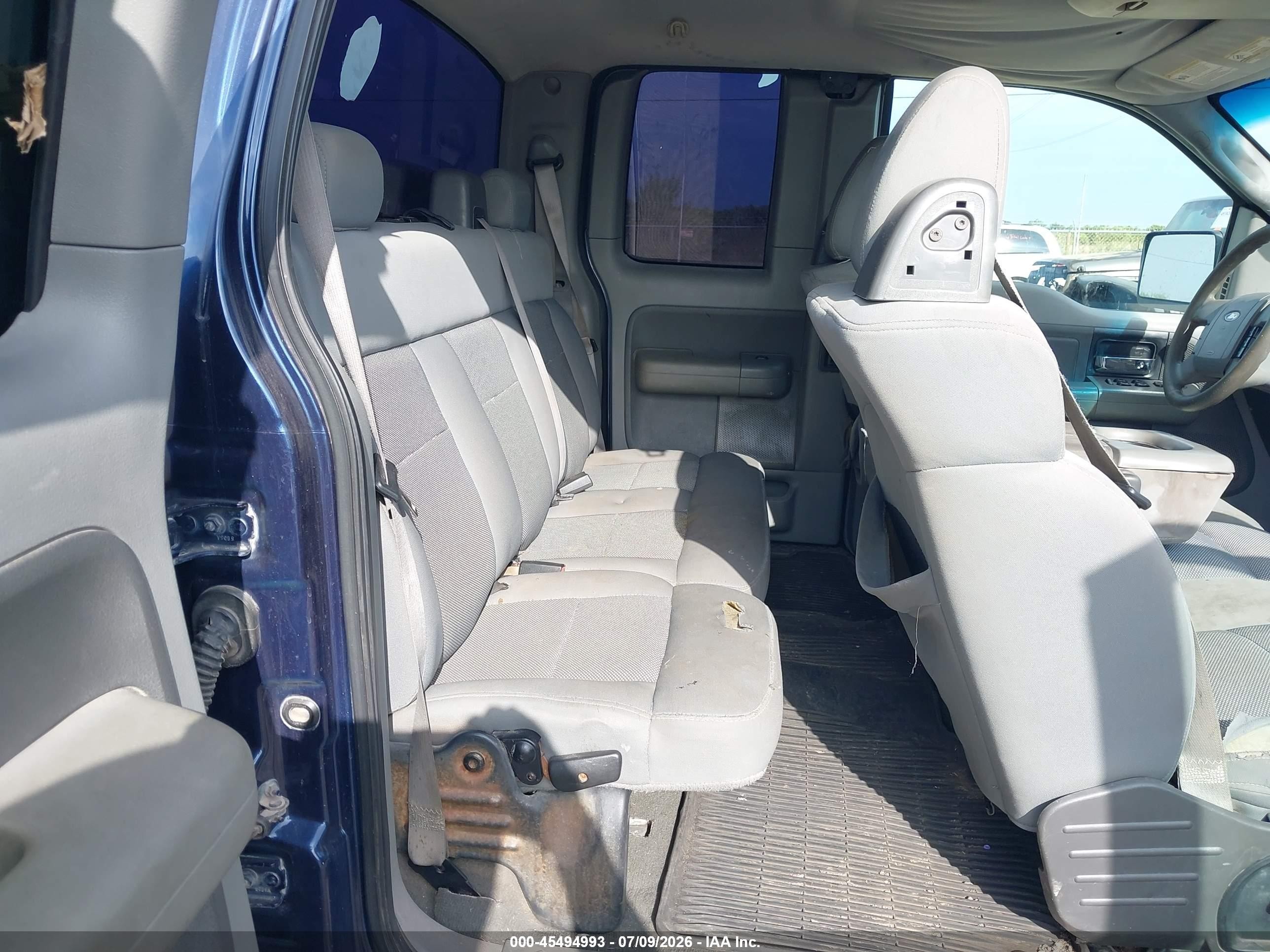 2005 Ford F-150 Stx/xl/xlt Blue vin: 1FTRX12W75FB46698