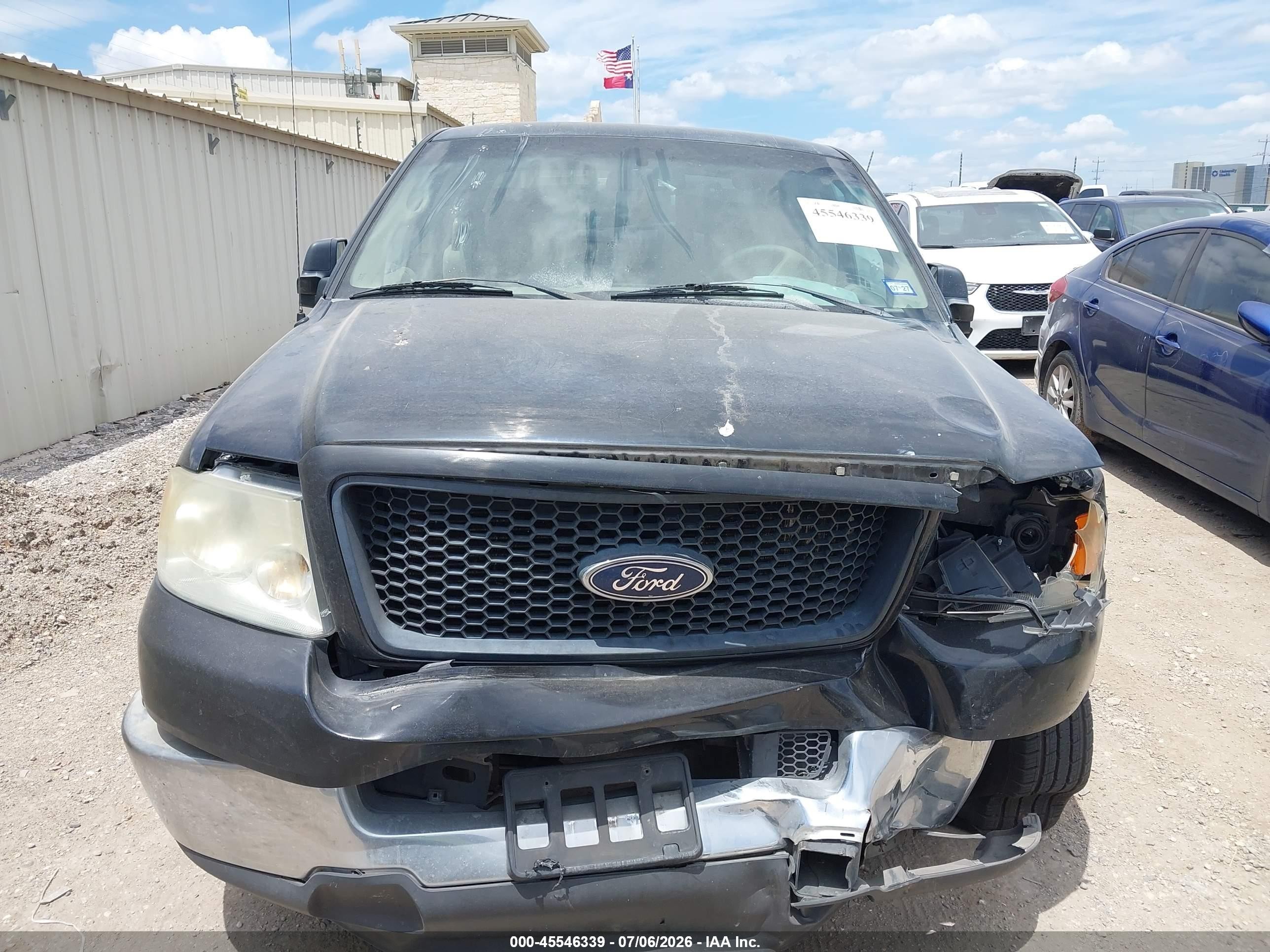 2005 Ford F-150 Stx/xl/xlt Black vin: 1FTRX12W75NB93672