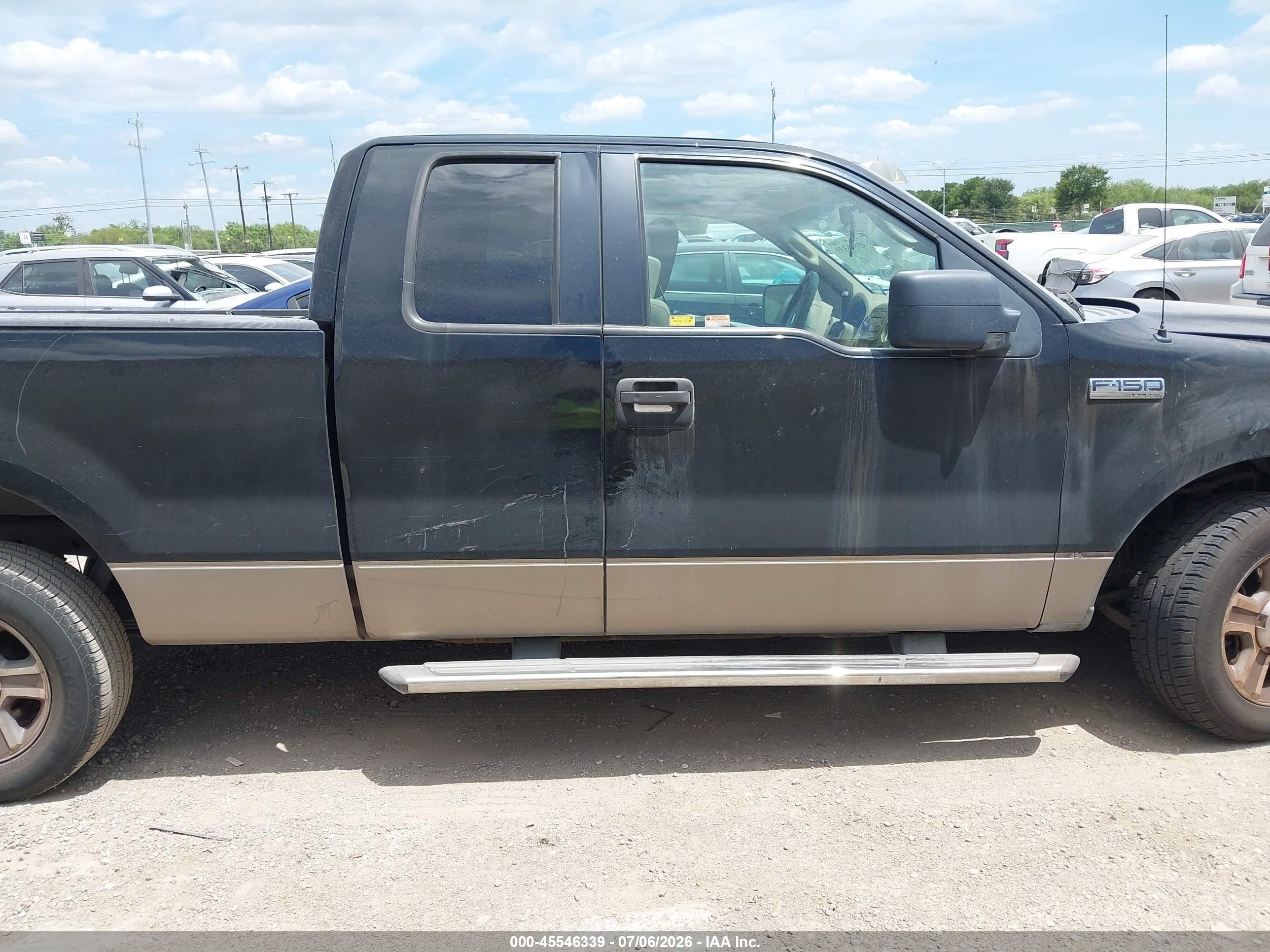 2005 Ford F-150 Stx/xl/xlt Black vin: 1FTRX12W75NB93672