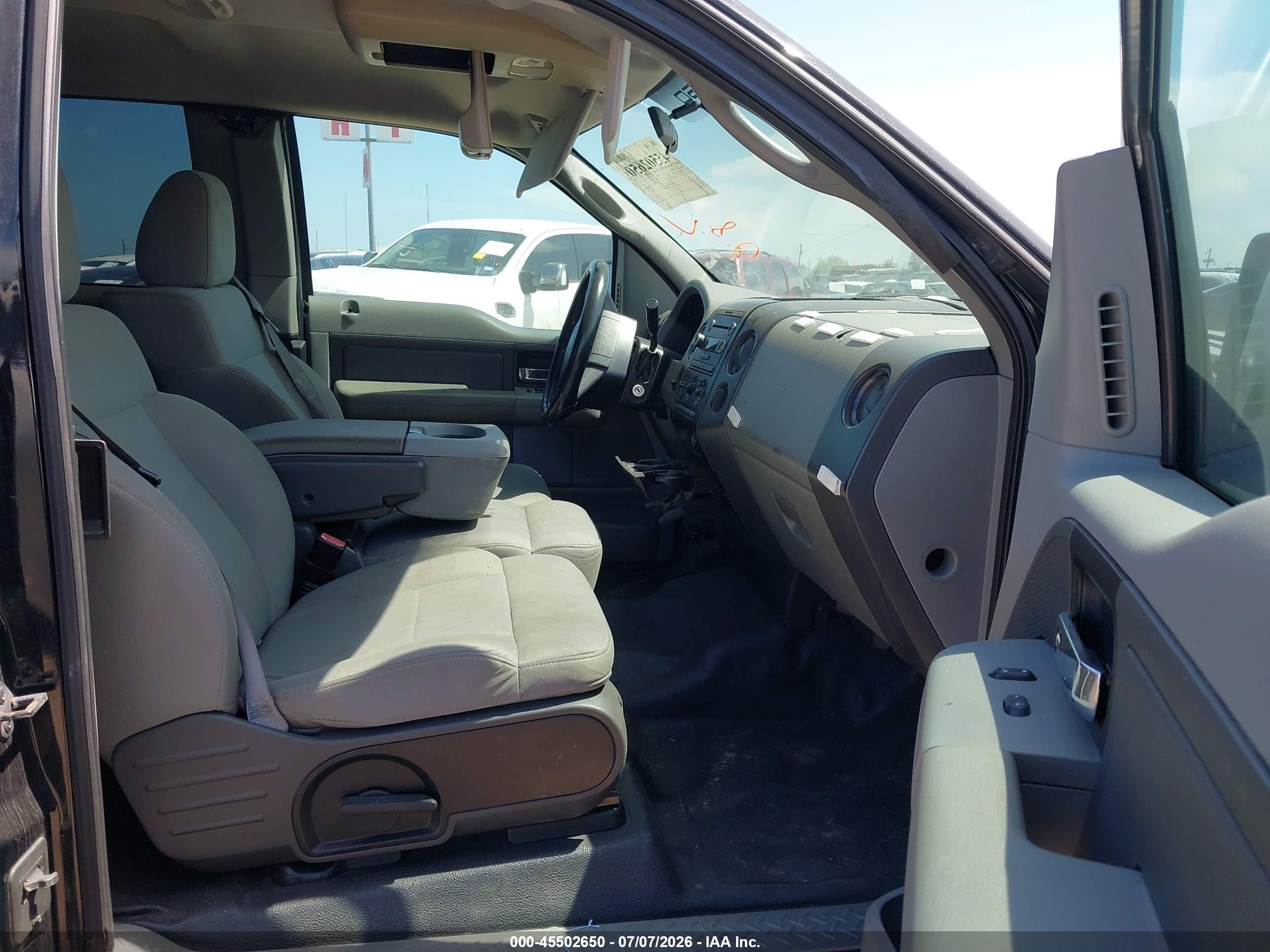2008 Ford F-150 60th Anniversary/fx2/stx/xl/xlt Black vin: 1FTRX12W78FA03674
