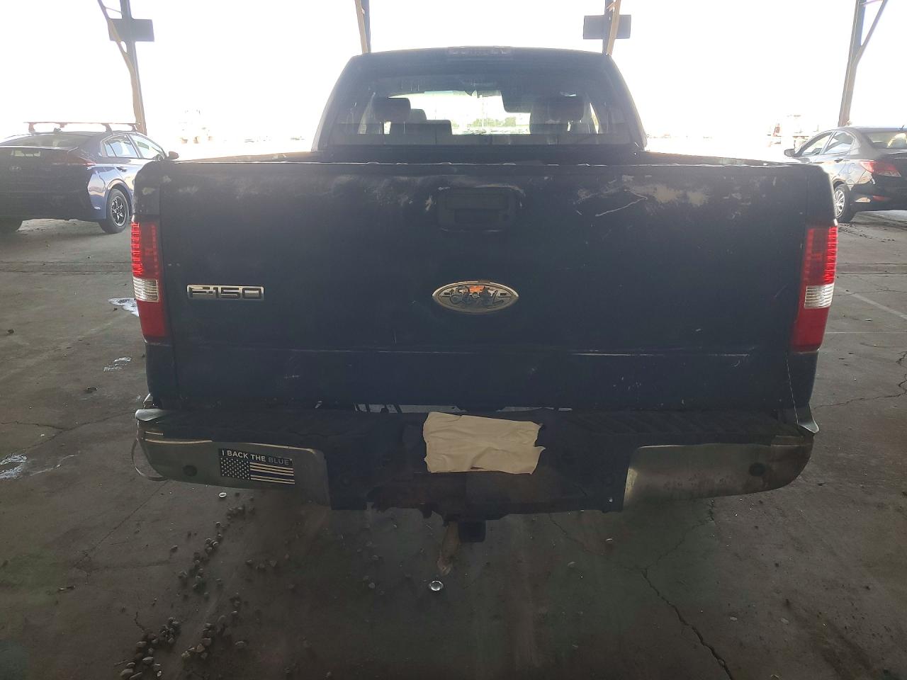 2008 Ford F150 Синий vin: 1FTRX12W78FA26291