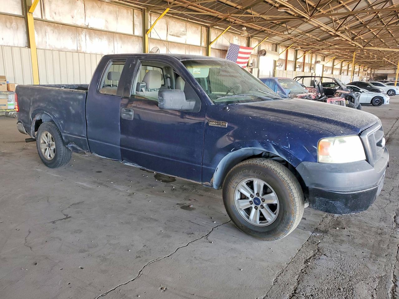 2008 Ford F150 Синий vin: 1FTRX12W78FA26291
