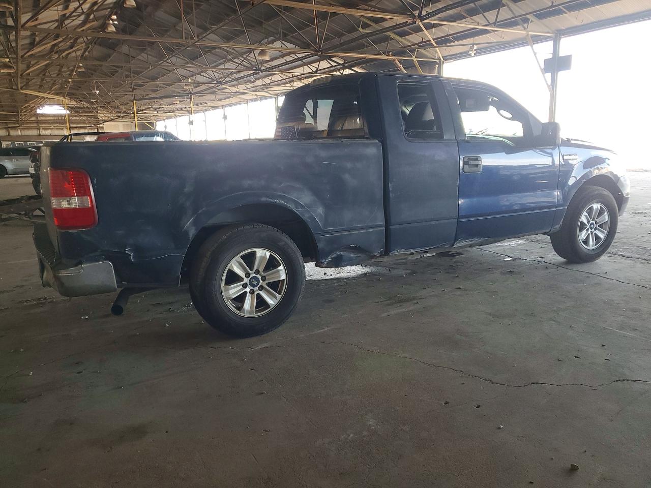 2008 Ford F150 Синий vin: 1FTRX12W78FA26291