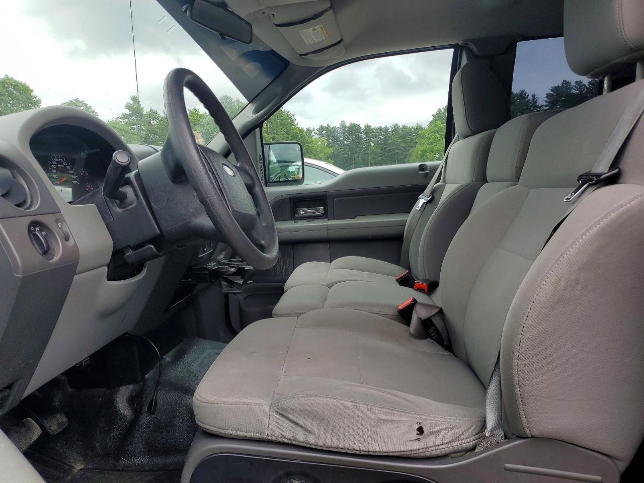 2008 Ford F150 Gray vin: 1FTRX12W78FB78894