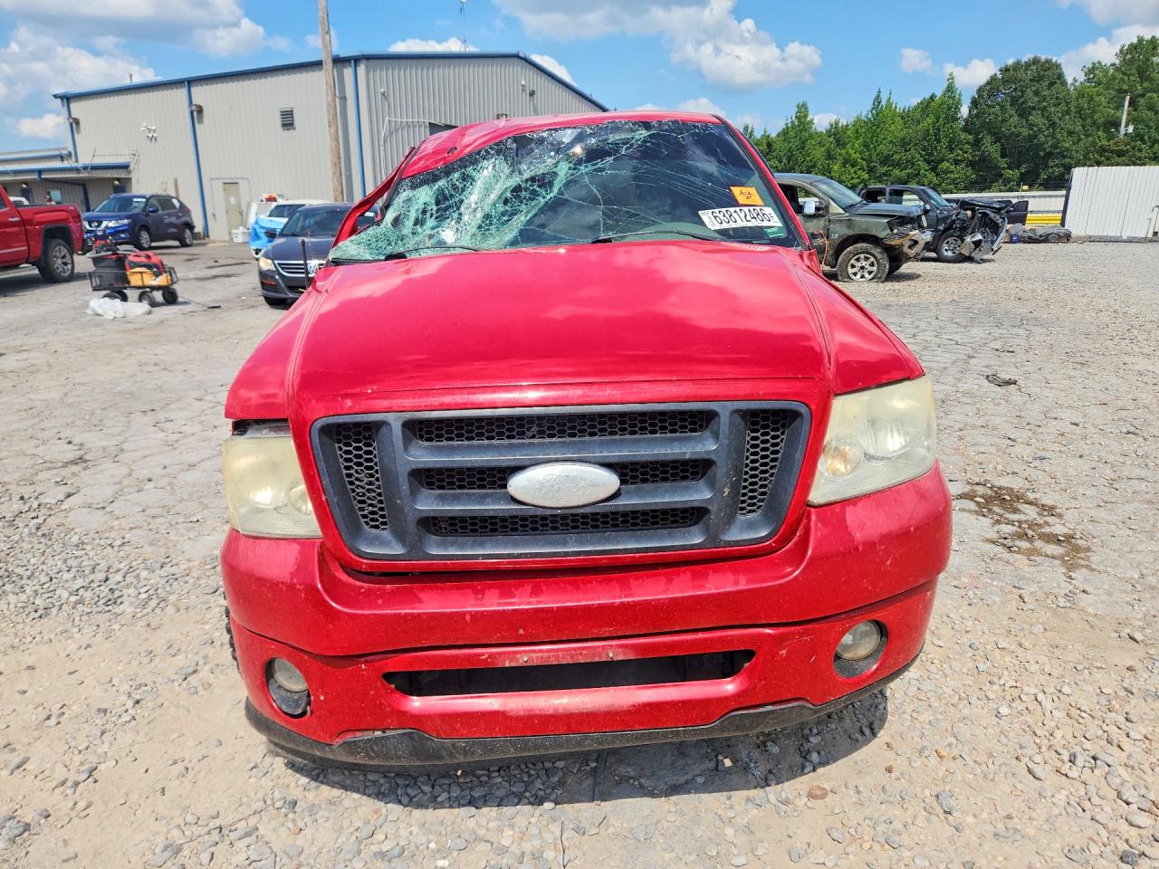 2008 Ford F150 Red vin: 1FTRX12W78KE99504