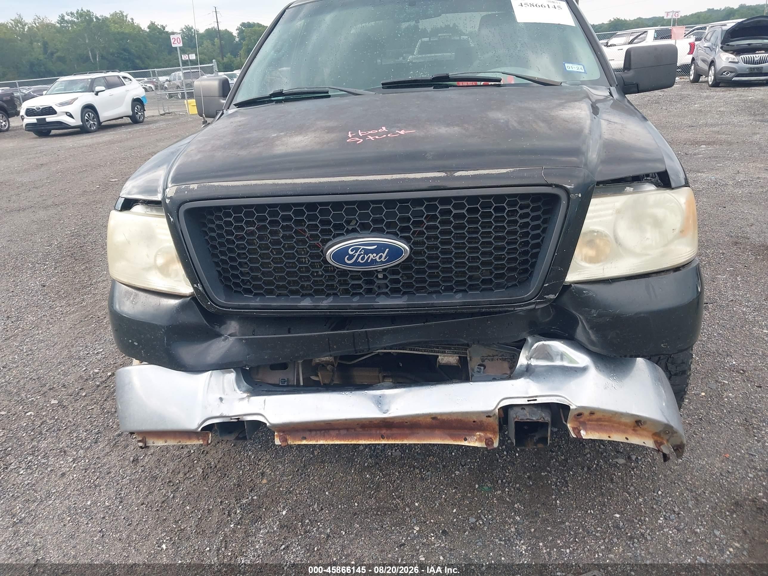 2005 Ford F-150 Stx/xl/xlt Черный vin: 1FTRX12W85NA14703