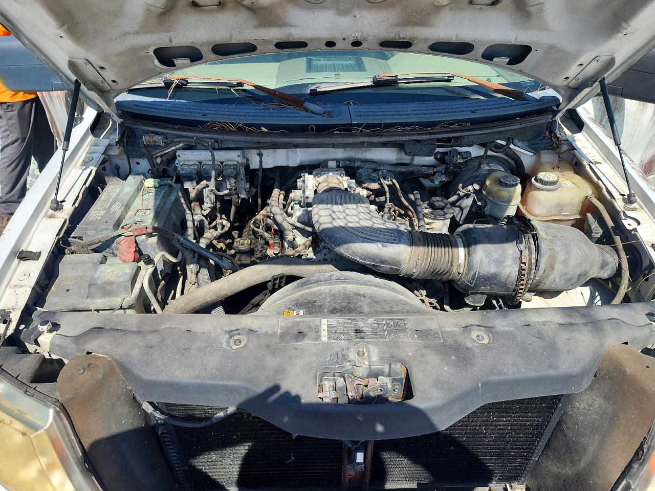 2005 Ford F150 Белый vin: 1FTRX12W85NB32007