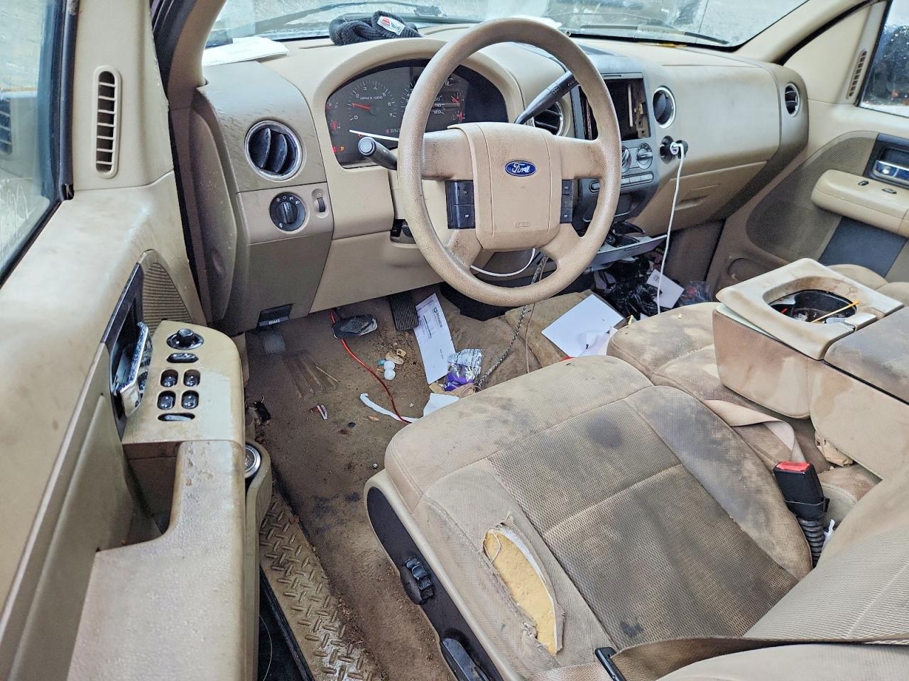 2006 Ford F150 Tan vin: 1FTRX12W86NA53602