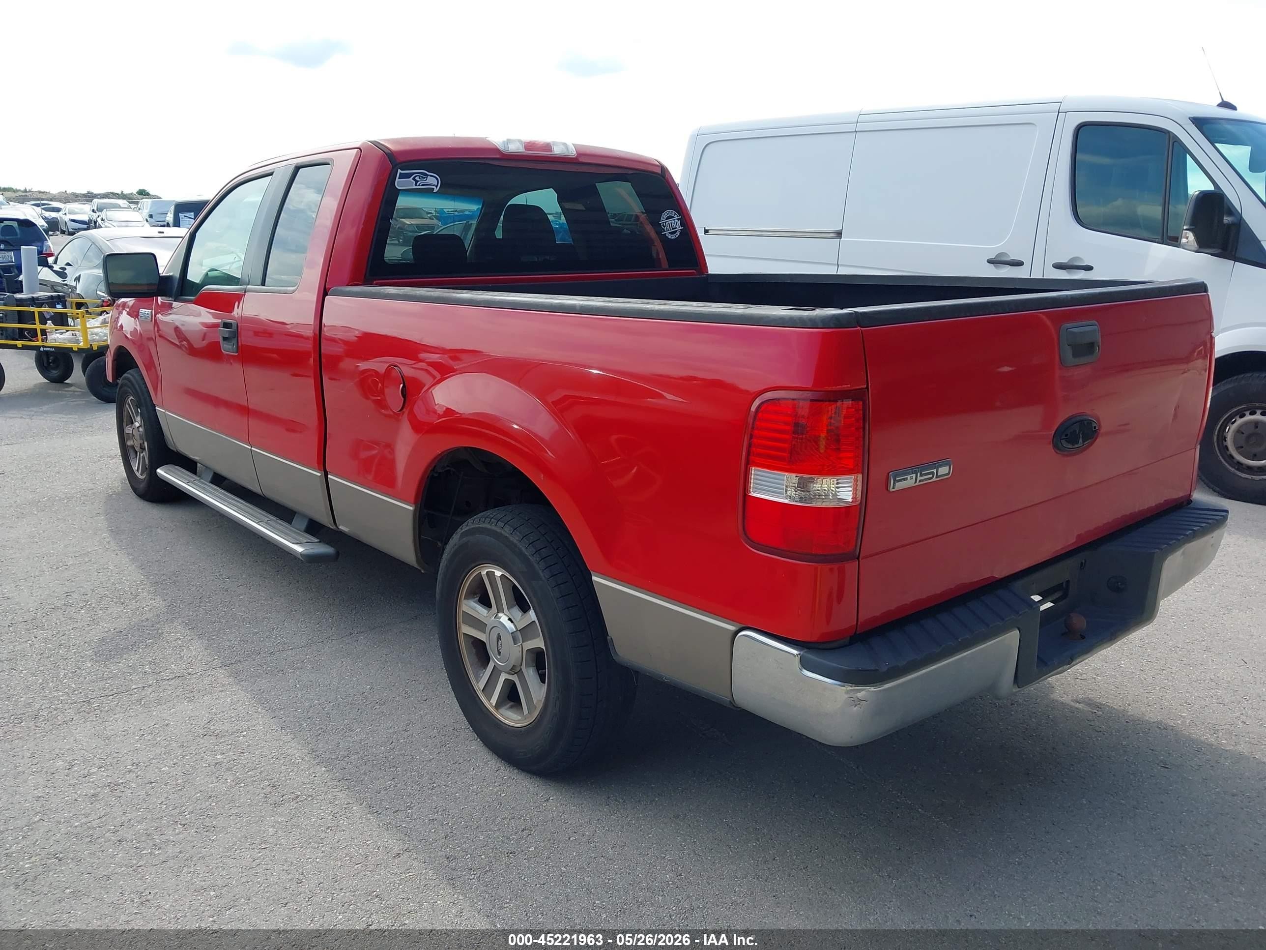 2006 Ford F-150 Stx/xl/xlt Red vin: 1FTRX12W86NA81853