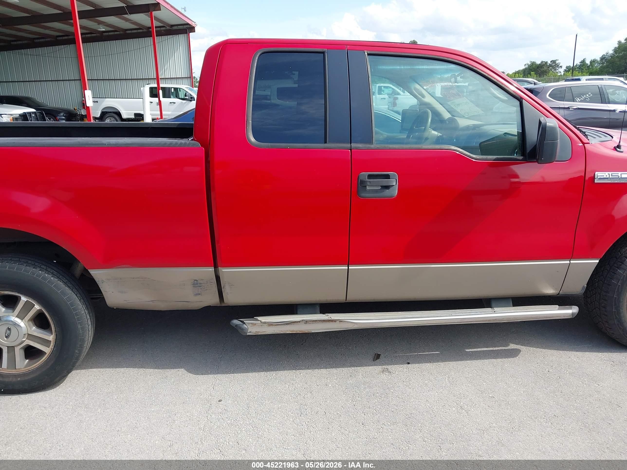2006 Ford F-150 Stx/xl/xlt Red vin: 1FTRX12W86NA81853