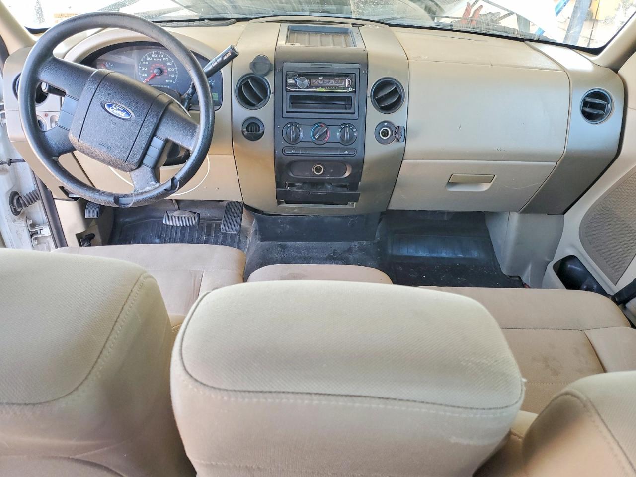 2006 Ford F150 White vin: 1FTRX12W86NB41016