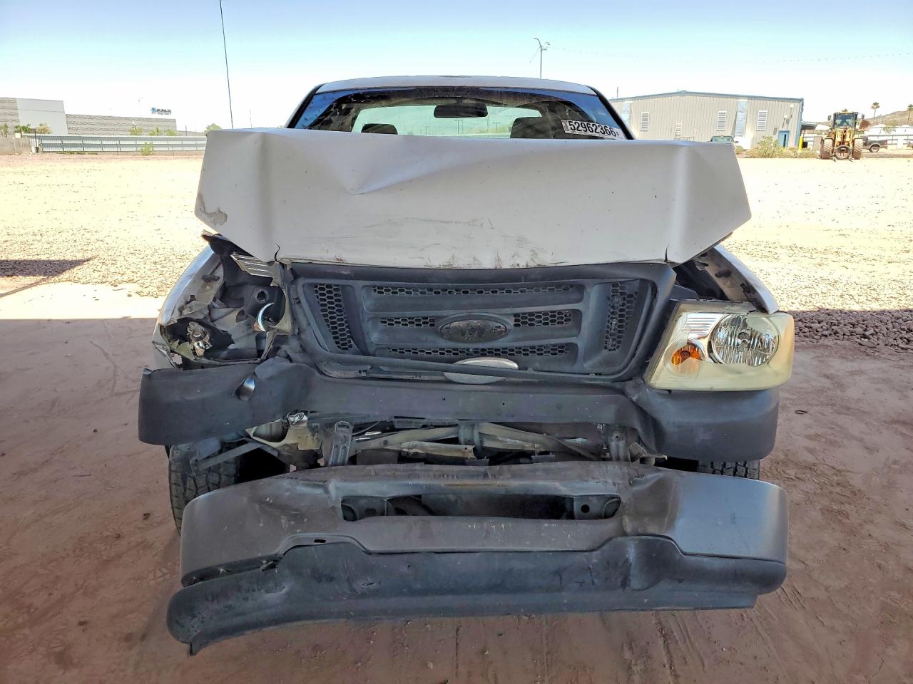 2006 Ford F150 White vin: 1FTRX12W86NB41016