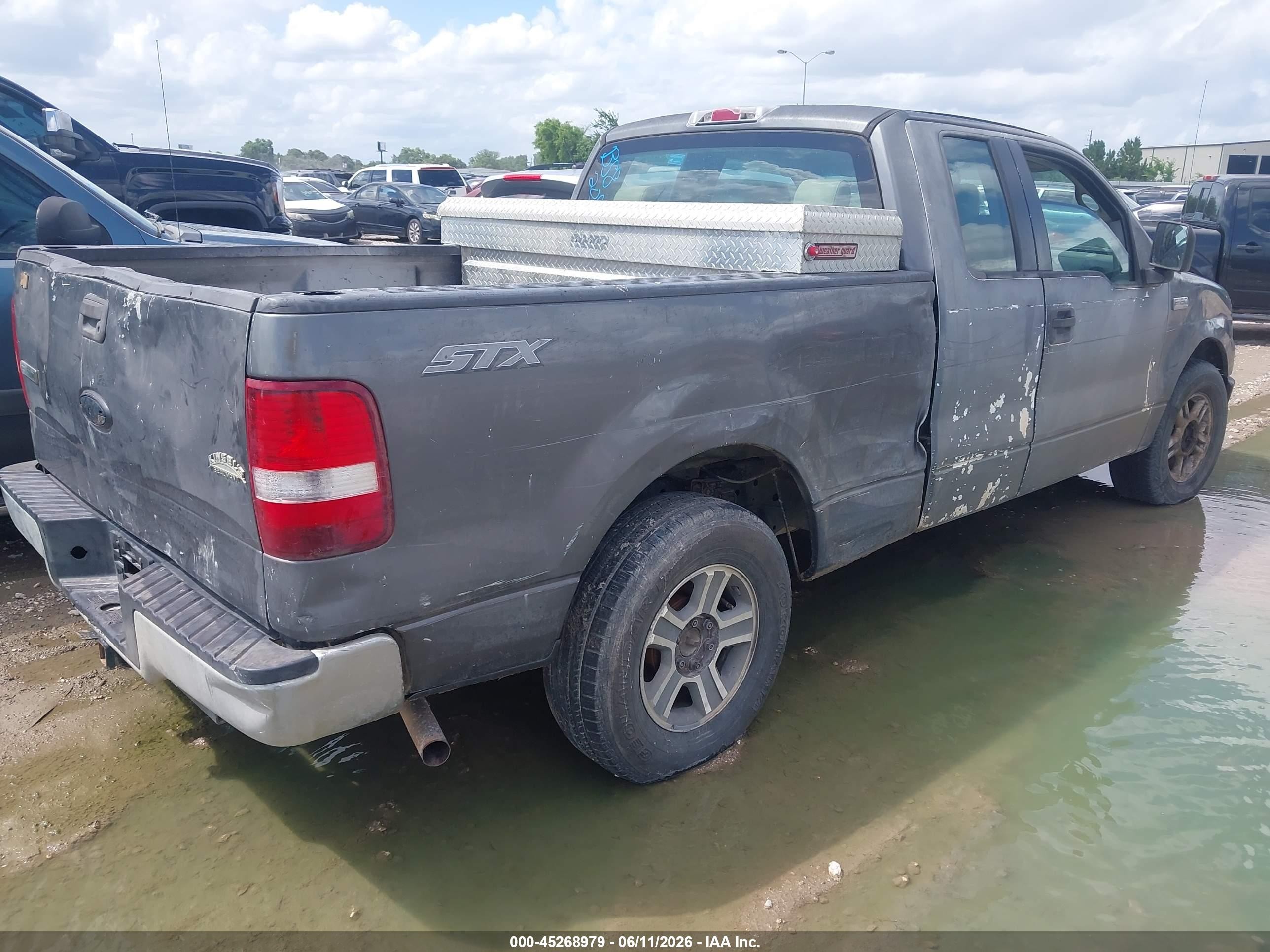2006 Ford F-150 Stx/xl/xlt Gray vin: 1FTRX12W86NB58205