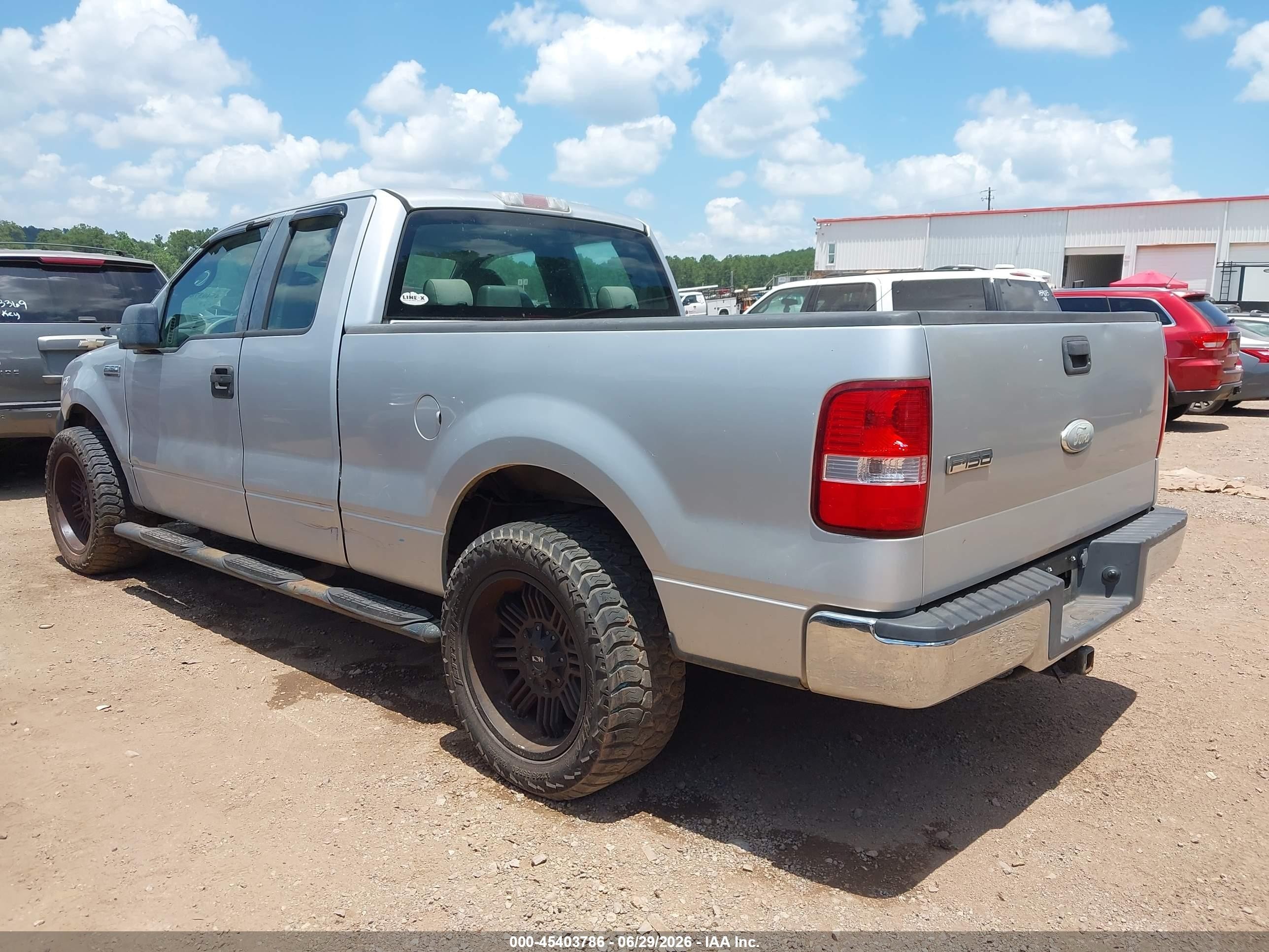 2007 Ford F-150 Stx/xl/xlt Silver vin: 1FTRX12W87FA74073
