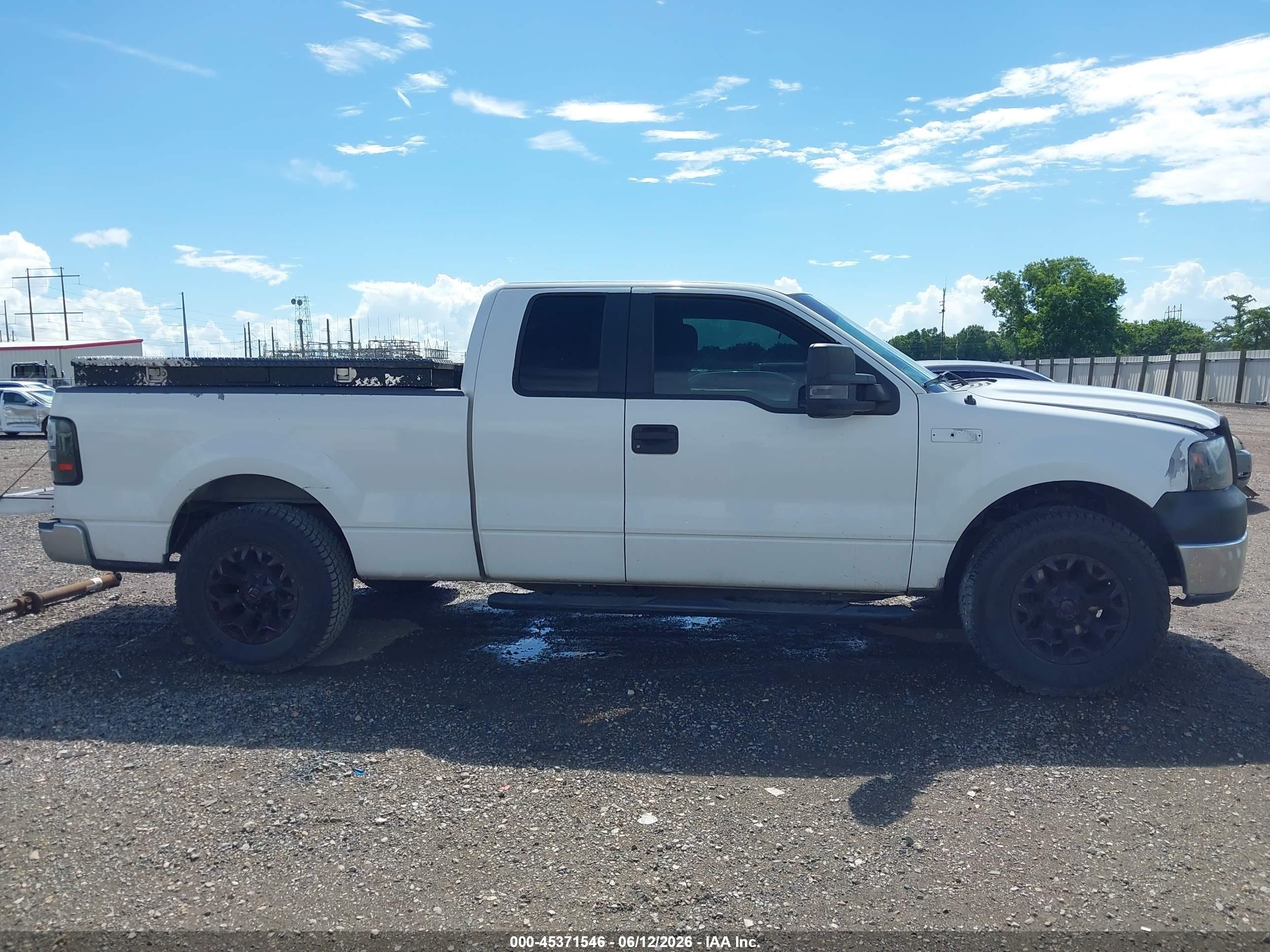 2007 Ford F-150 Stx/xl/xlt White vin: 1FTRX12W87FB59415