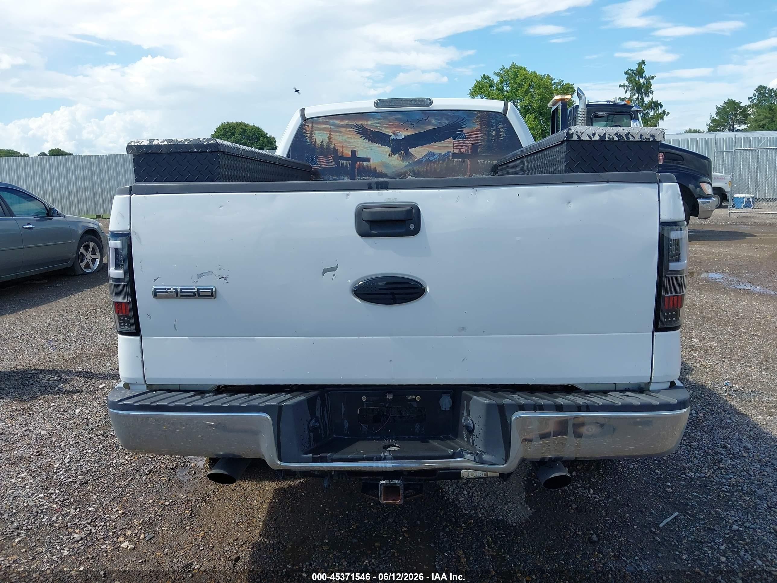 2007 Ford F-150 Stx/xl/xlt White vin: 1FTRX12W87FB59415