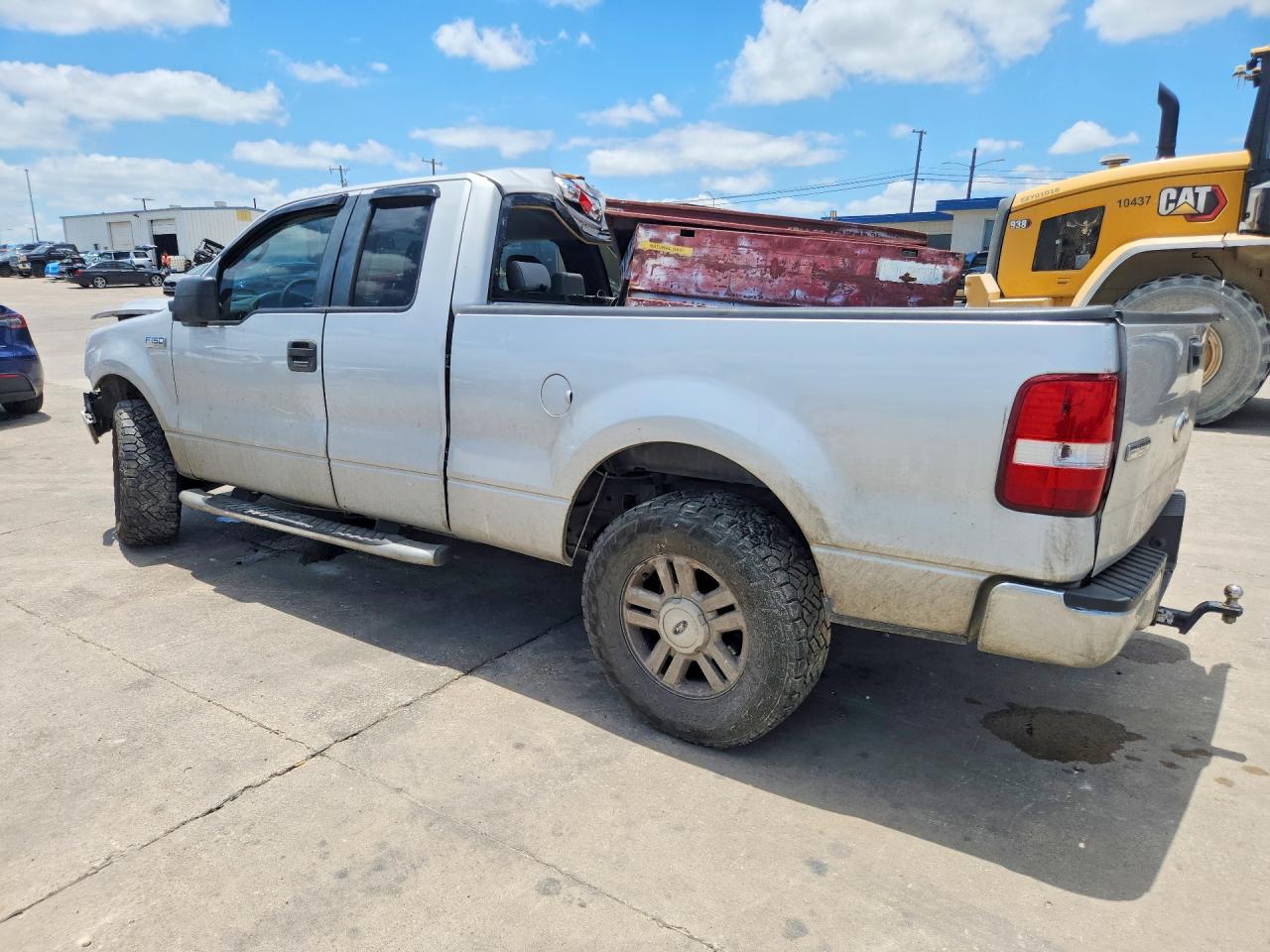 2007 Ford F150 Silver vin: 1FTRX12W87KD26041