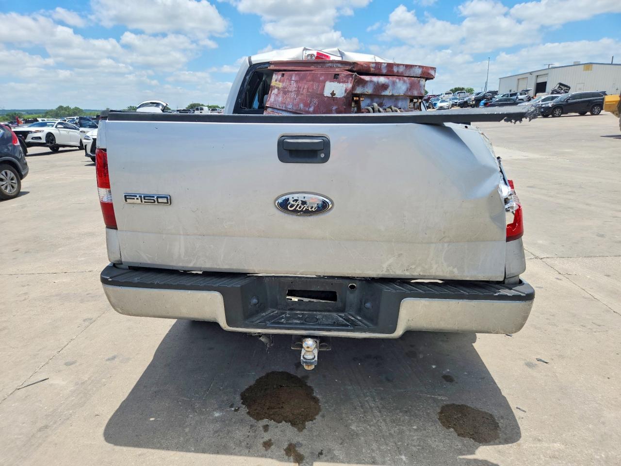 2007 Ford F150 Silver vin: 1FTRX12W87KD26041