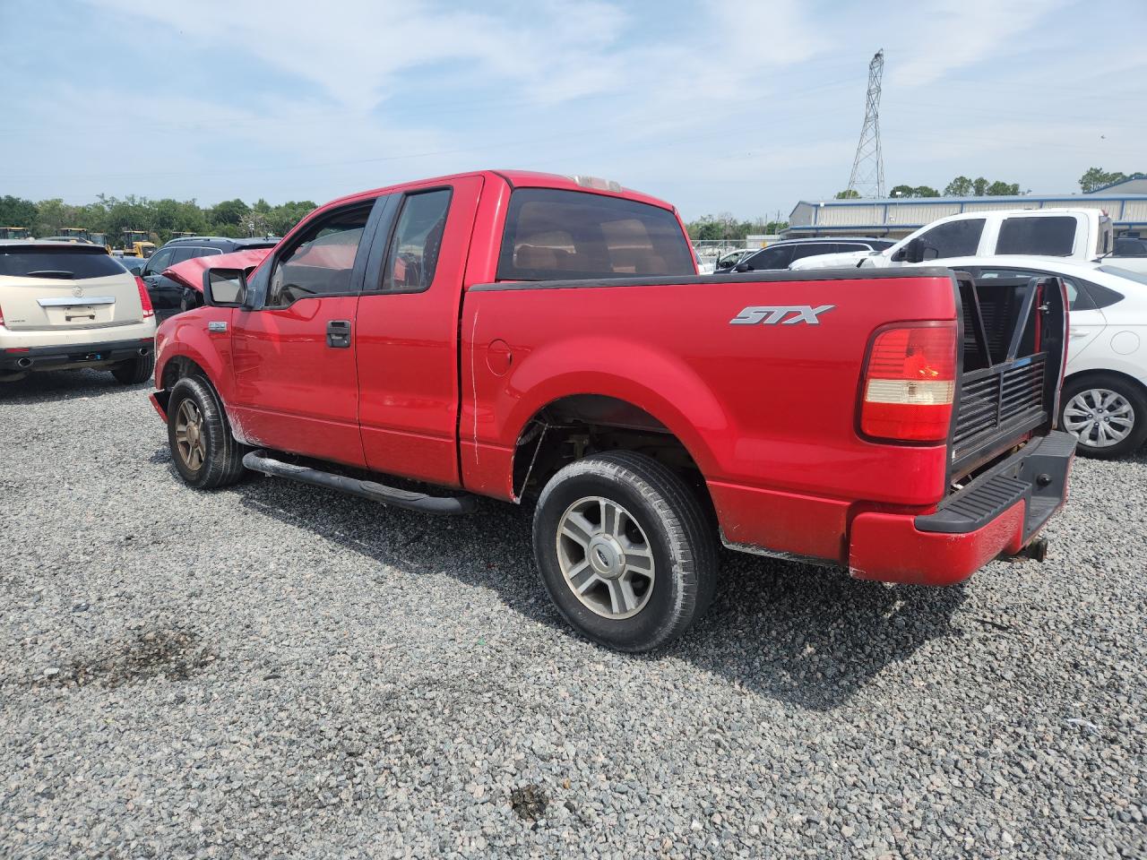 2008 Ford F150 Red vin: 1FTRX12W88FB42566