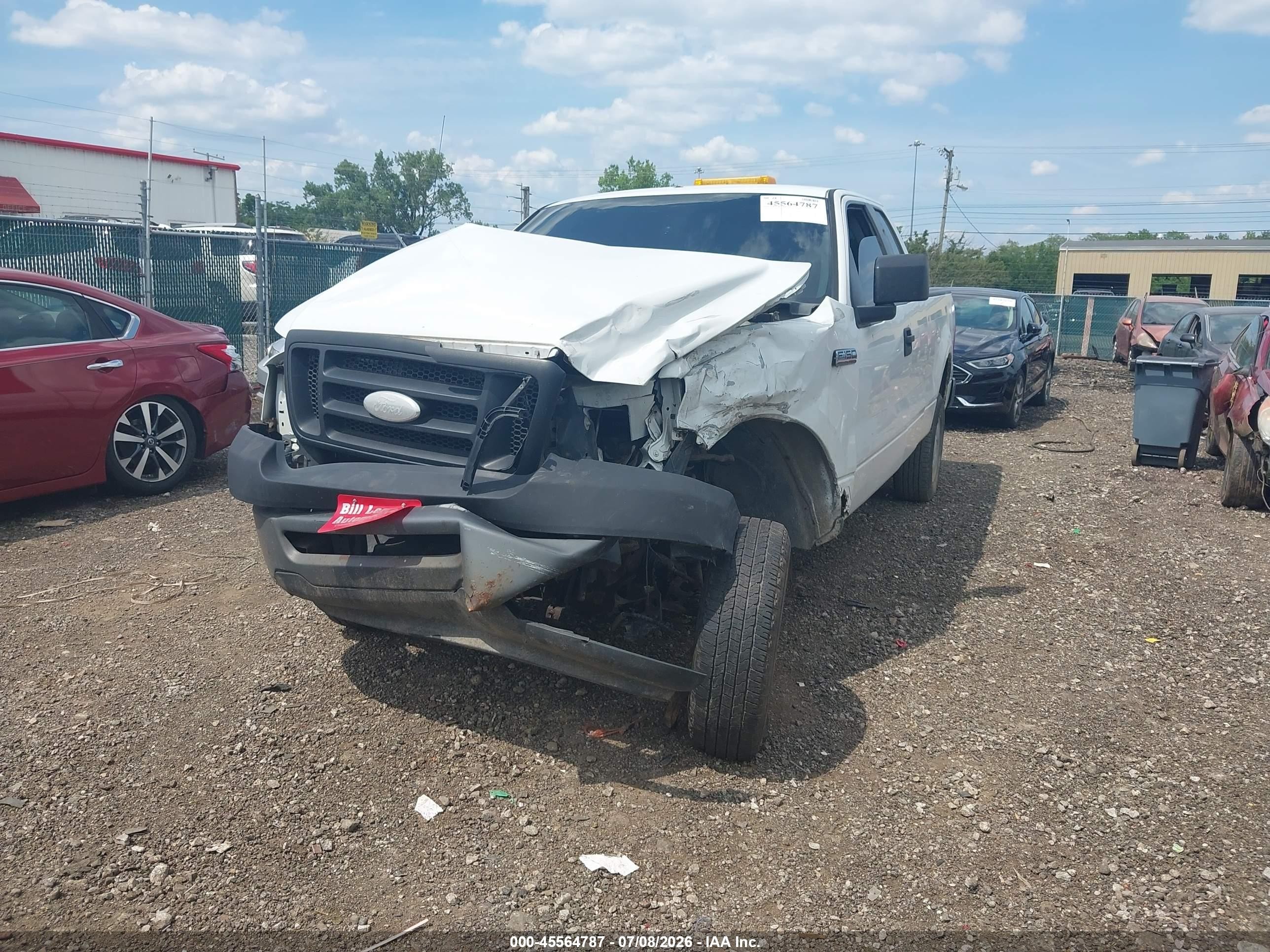2008 Ford F-150 60th Anniversary/fx2/stx/xl/xlt Белый vin: 1FTRX12W88FB53745