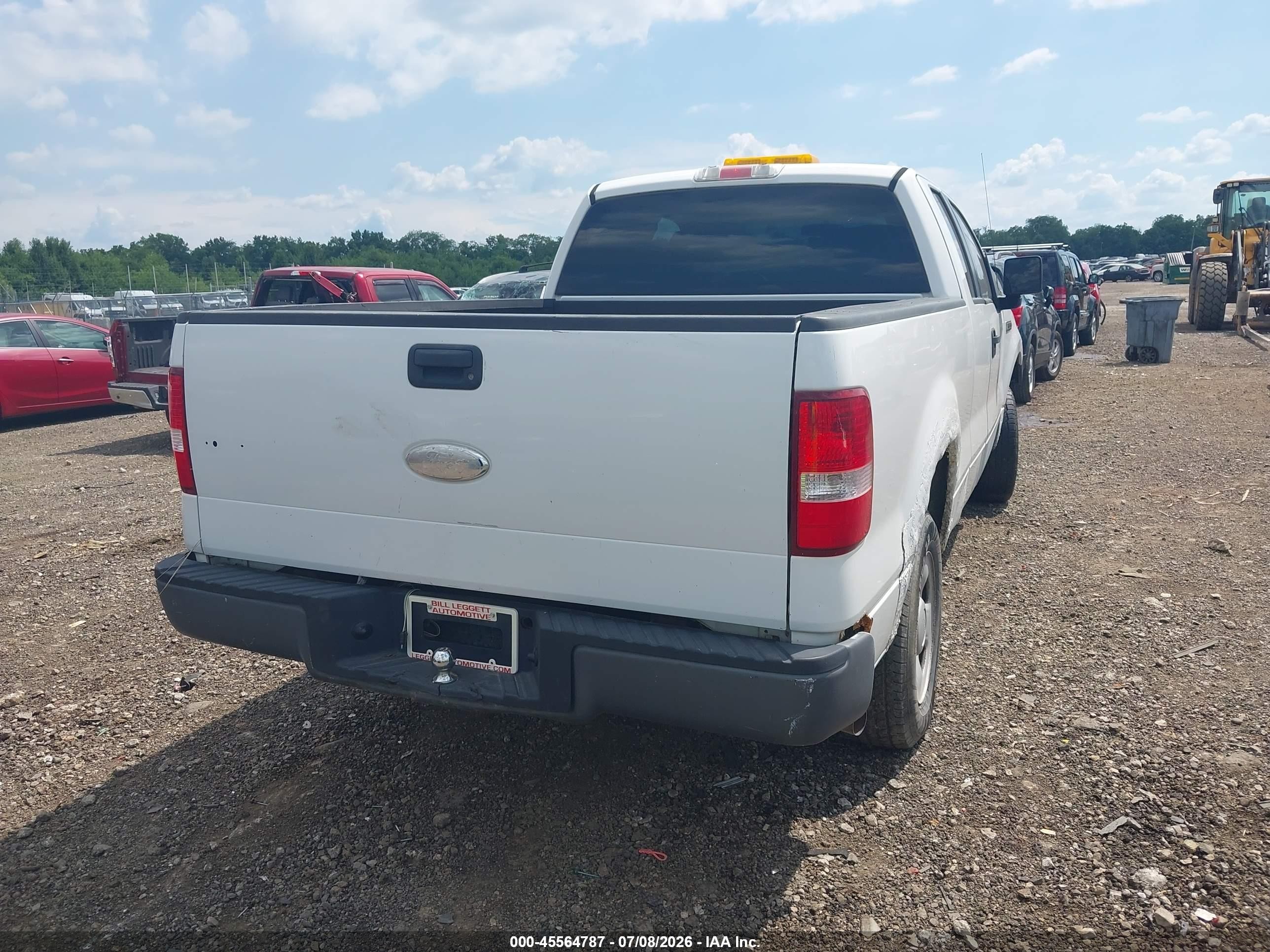 2008 Ford F-150 60th Anniversary/fx2/stx/xl/xlt Белый vin: 1FTRX12W88FB53745