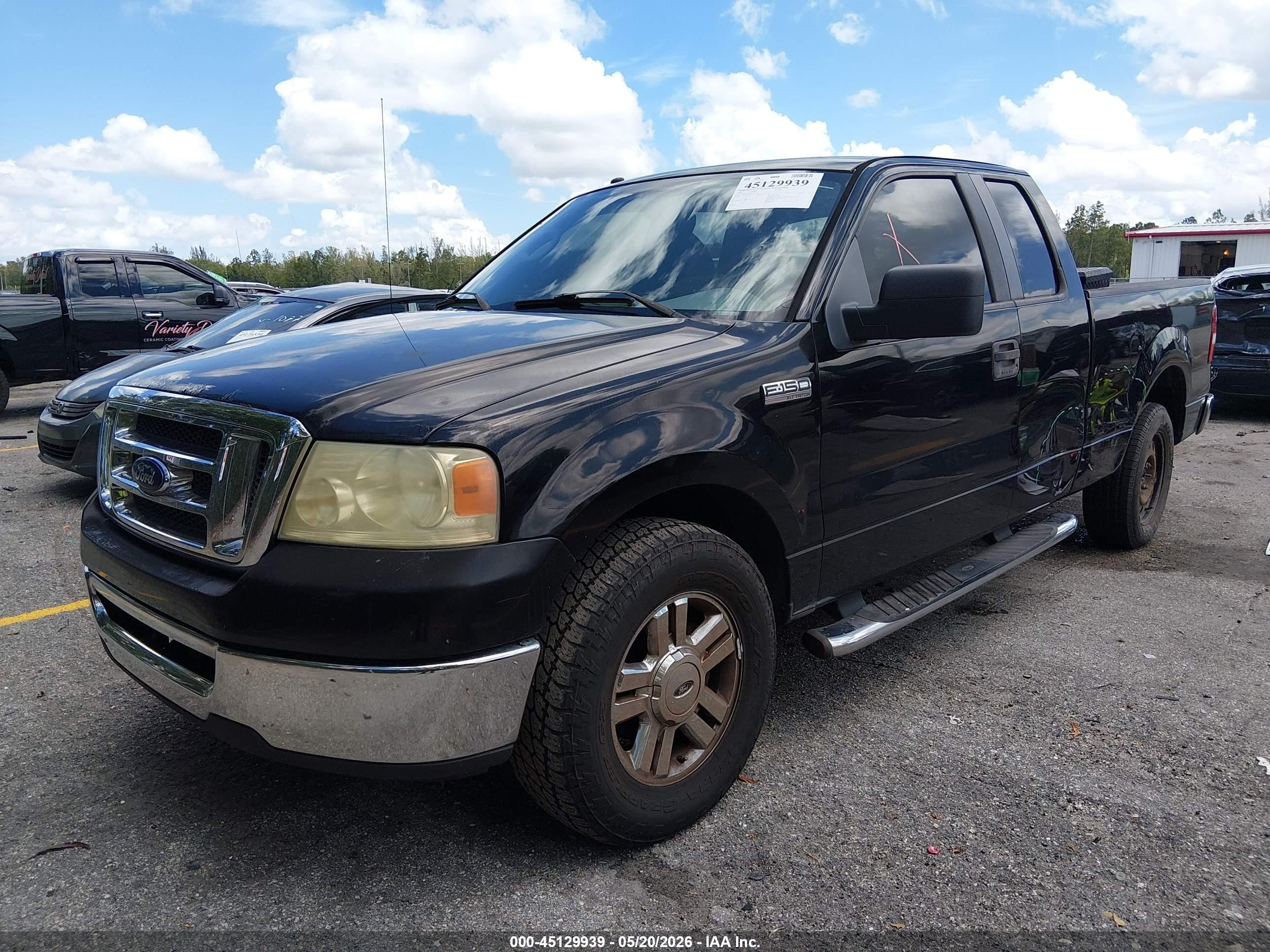 2008 Ford F-150 Fx2/stx/xl/xlt Black vin: 1FTRX12W88FC16777