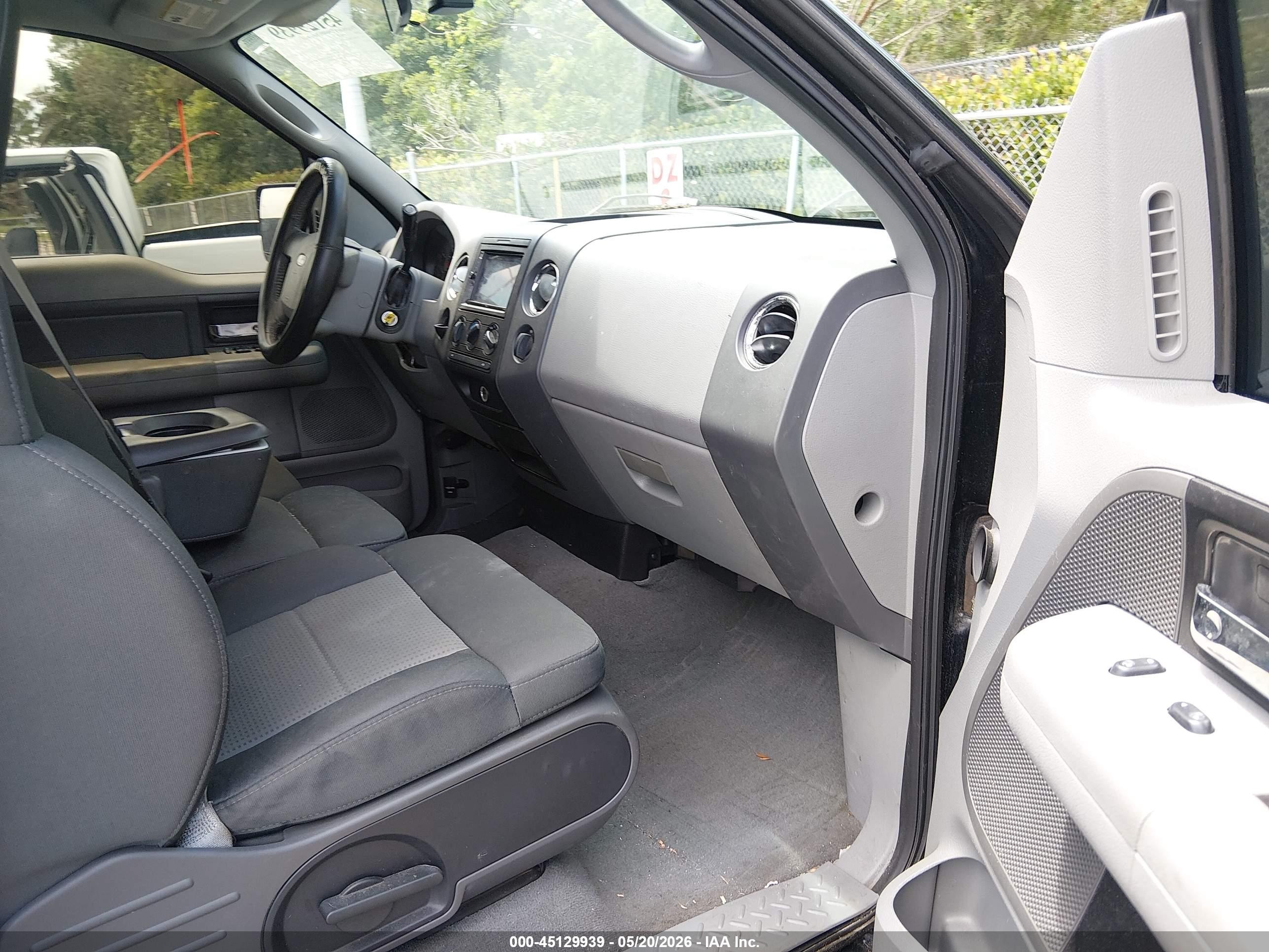 2008 Ford F-150 Fx2/stx/xl/xlt Black vin: 1FTRX12W88FC16777
