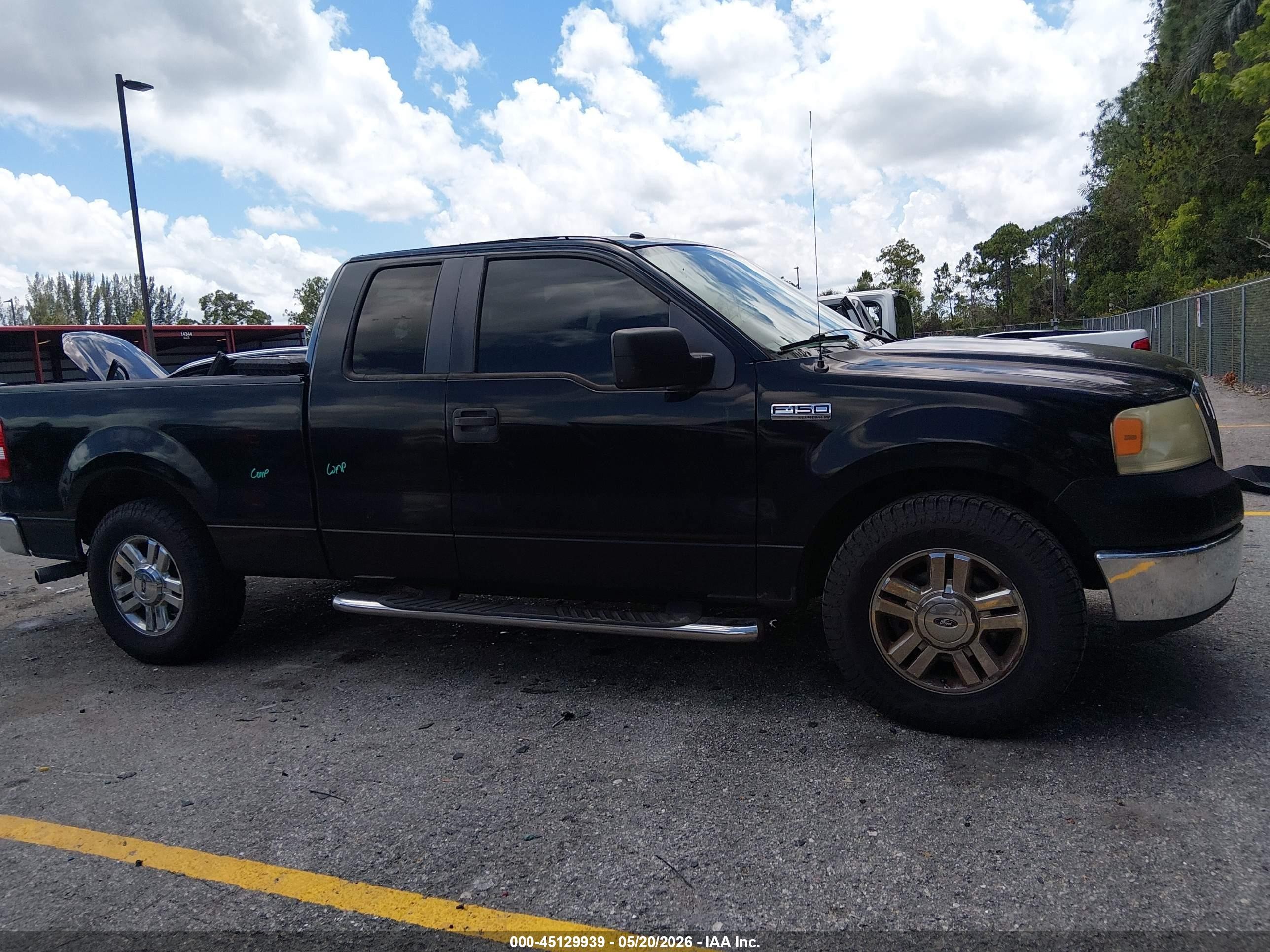 2008 Ford F-150 Fx2/stx/xl/xlt Black vin: 1FTRX12W88FC16777