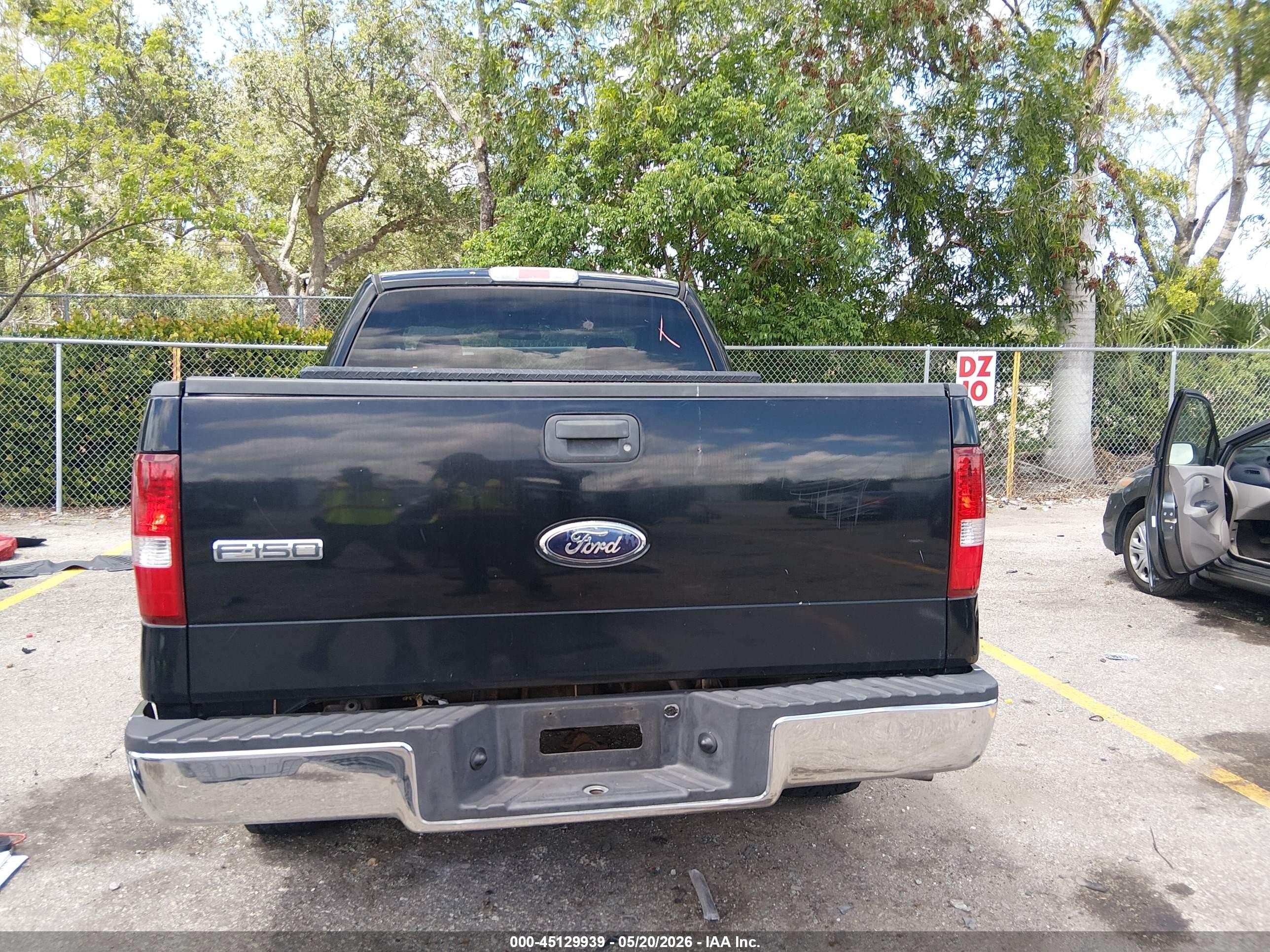 2008 Ford F-150 Fx2/stx/xl/xlt Black vin: 1FTRX12W88FC16777