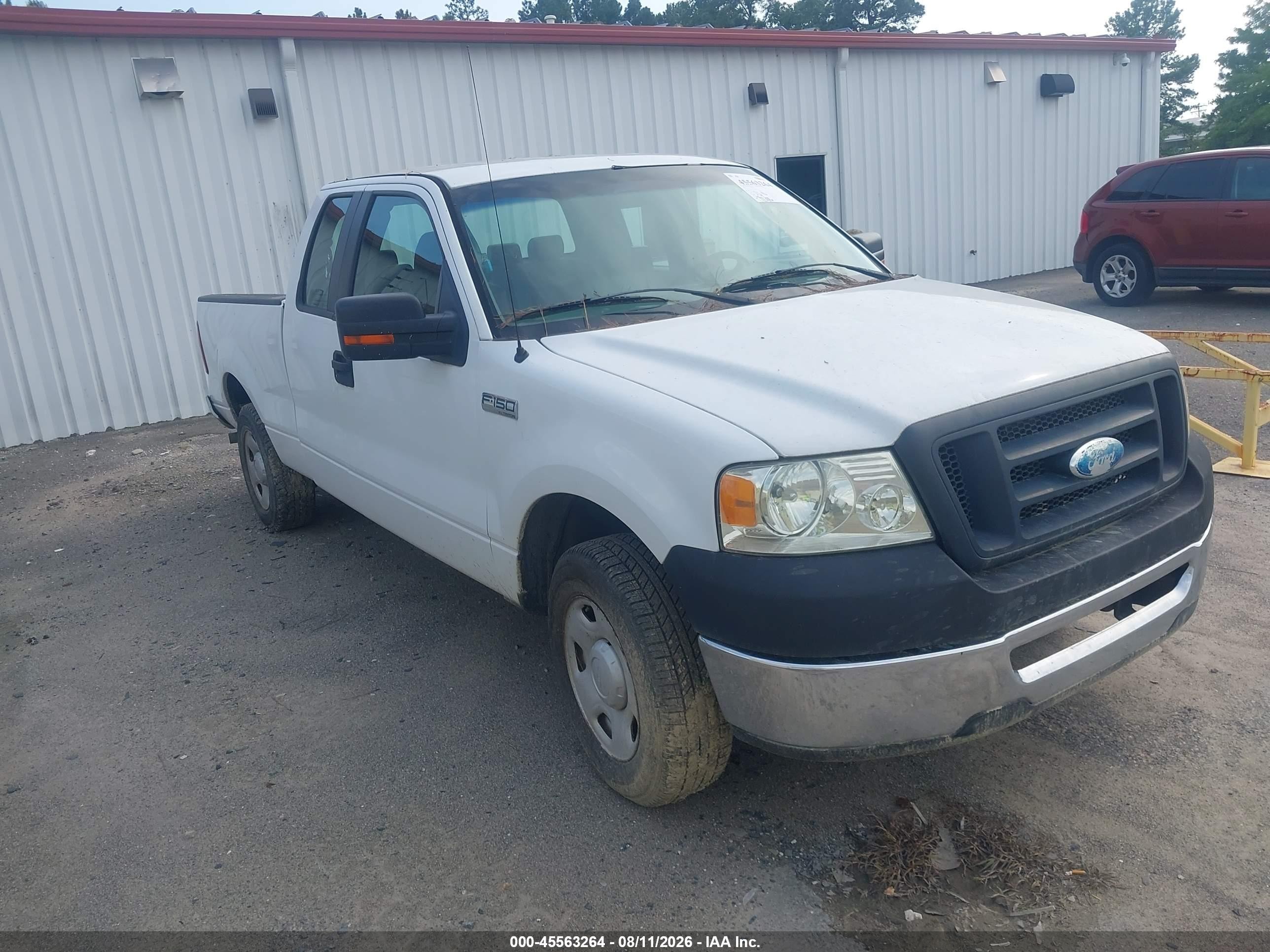 2008 Ford F-150 60th Anniversary/fx2/stx/xl/xlt White vin: 1FTRX12W88FC24829