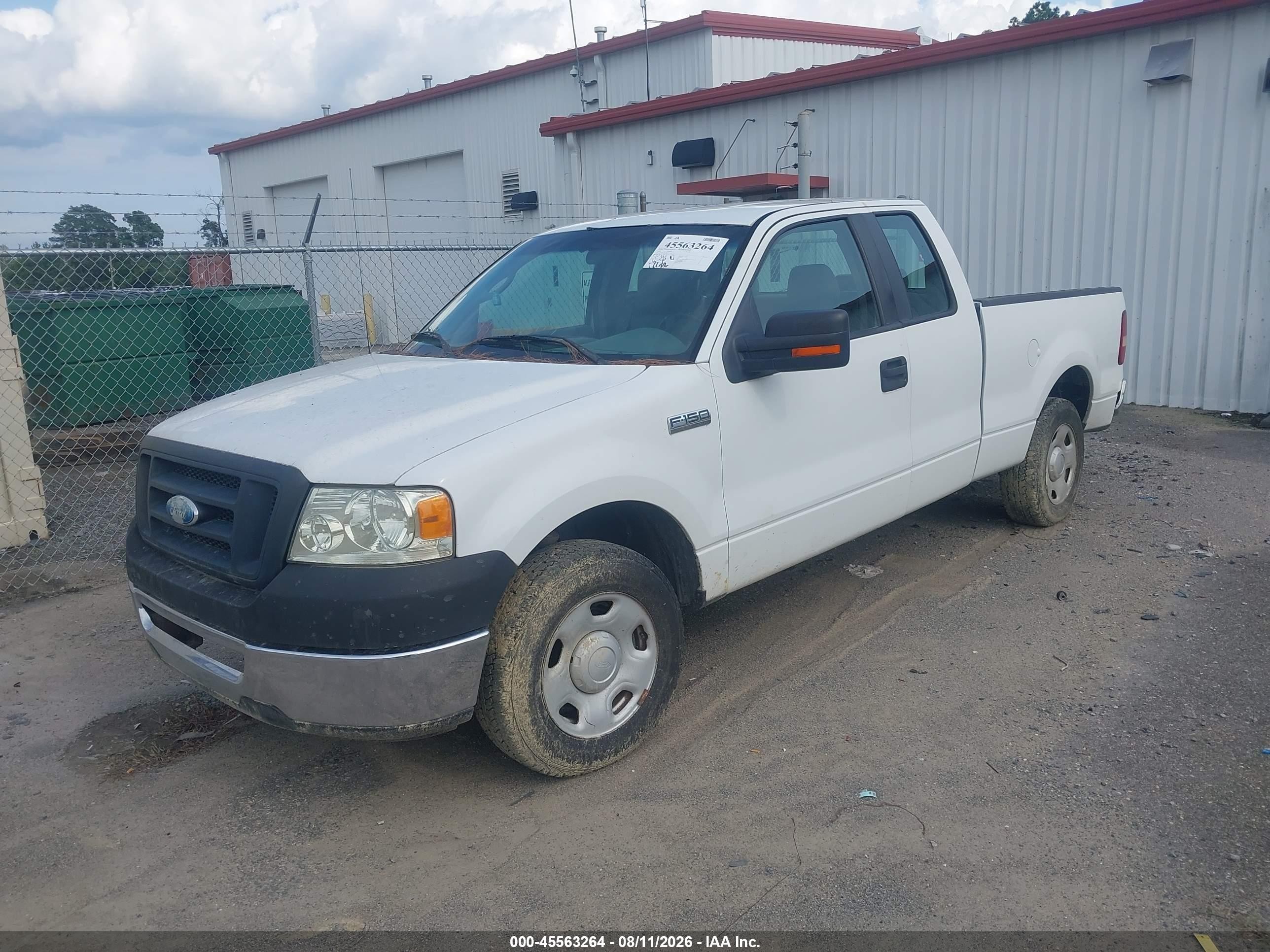 2008 Ford F-150 60th Anniversary/fx2/stx/xl/xlt White vin: 1FTRX12W88FC24829