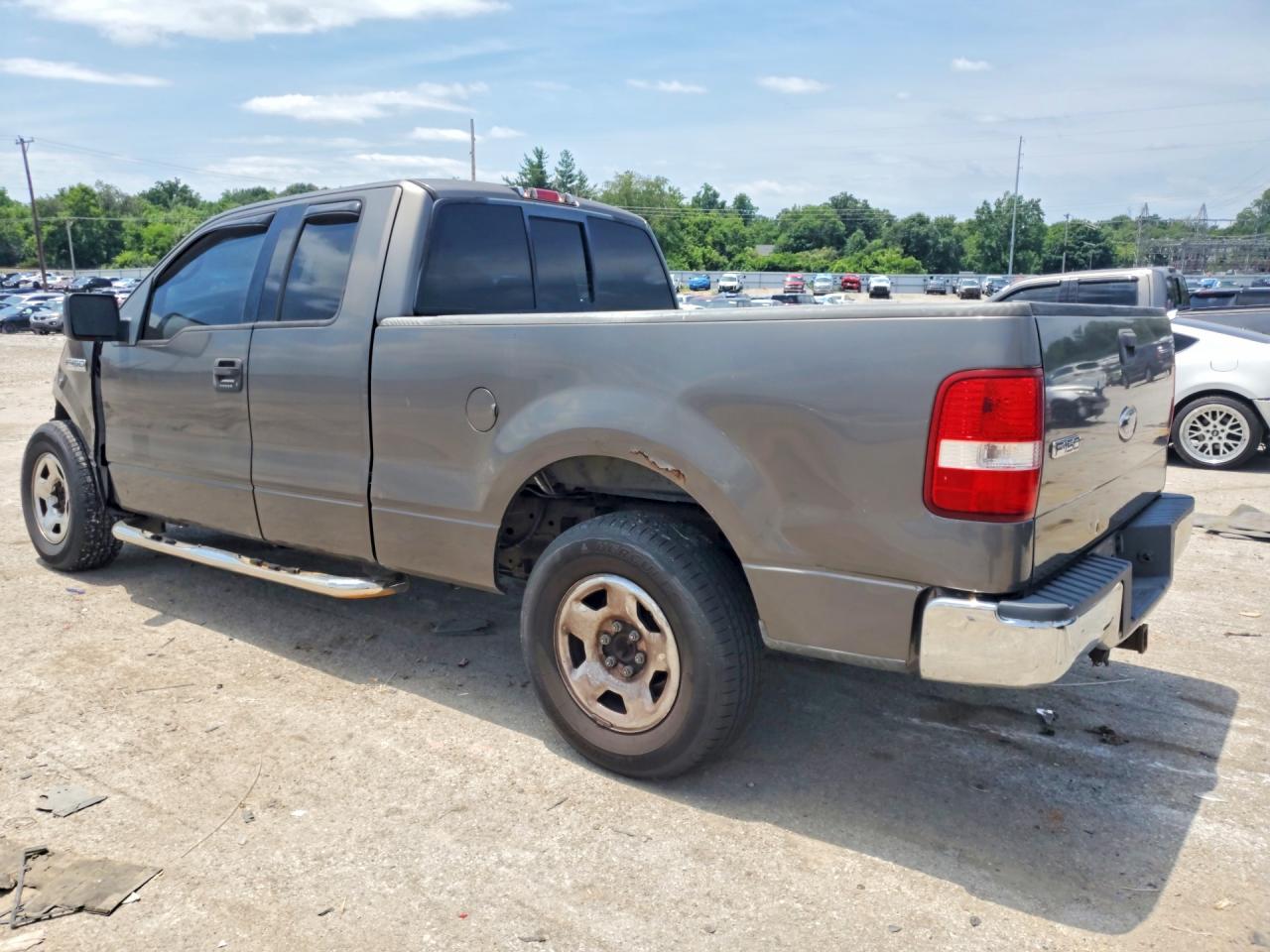 2004 Ford F150 Серый vin: 1FTRX12W94FA18896