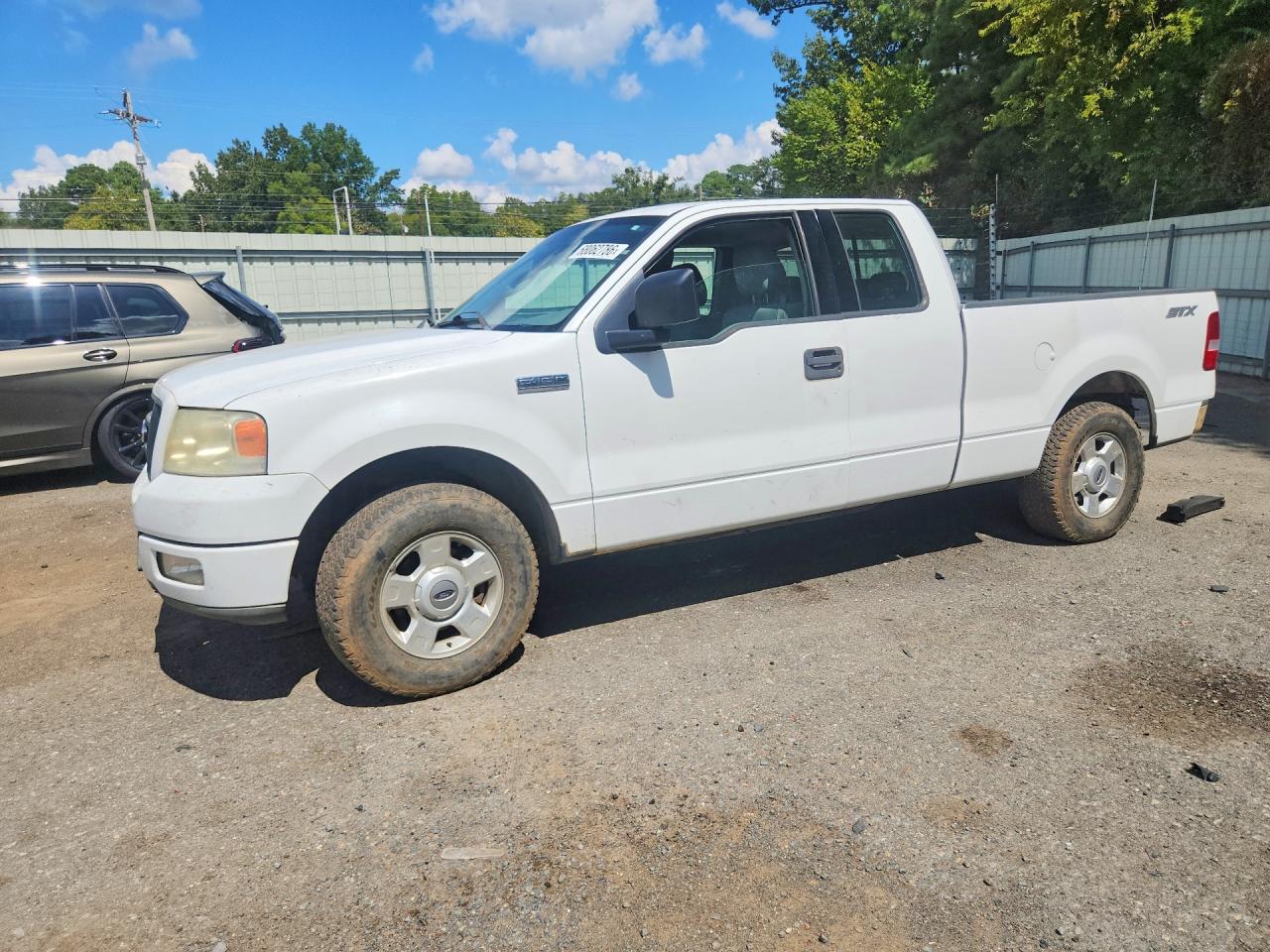 2004 Ford F150 White vin: 1FTRX12W94NA79641