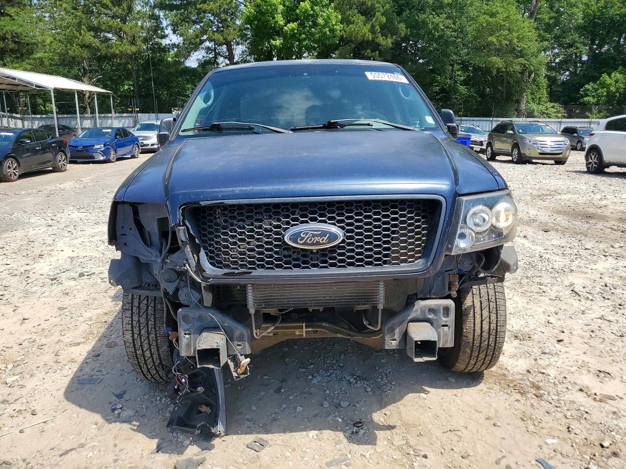 2004 Ford F150 Blue vin: 1FTRX12W94NC02046