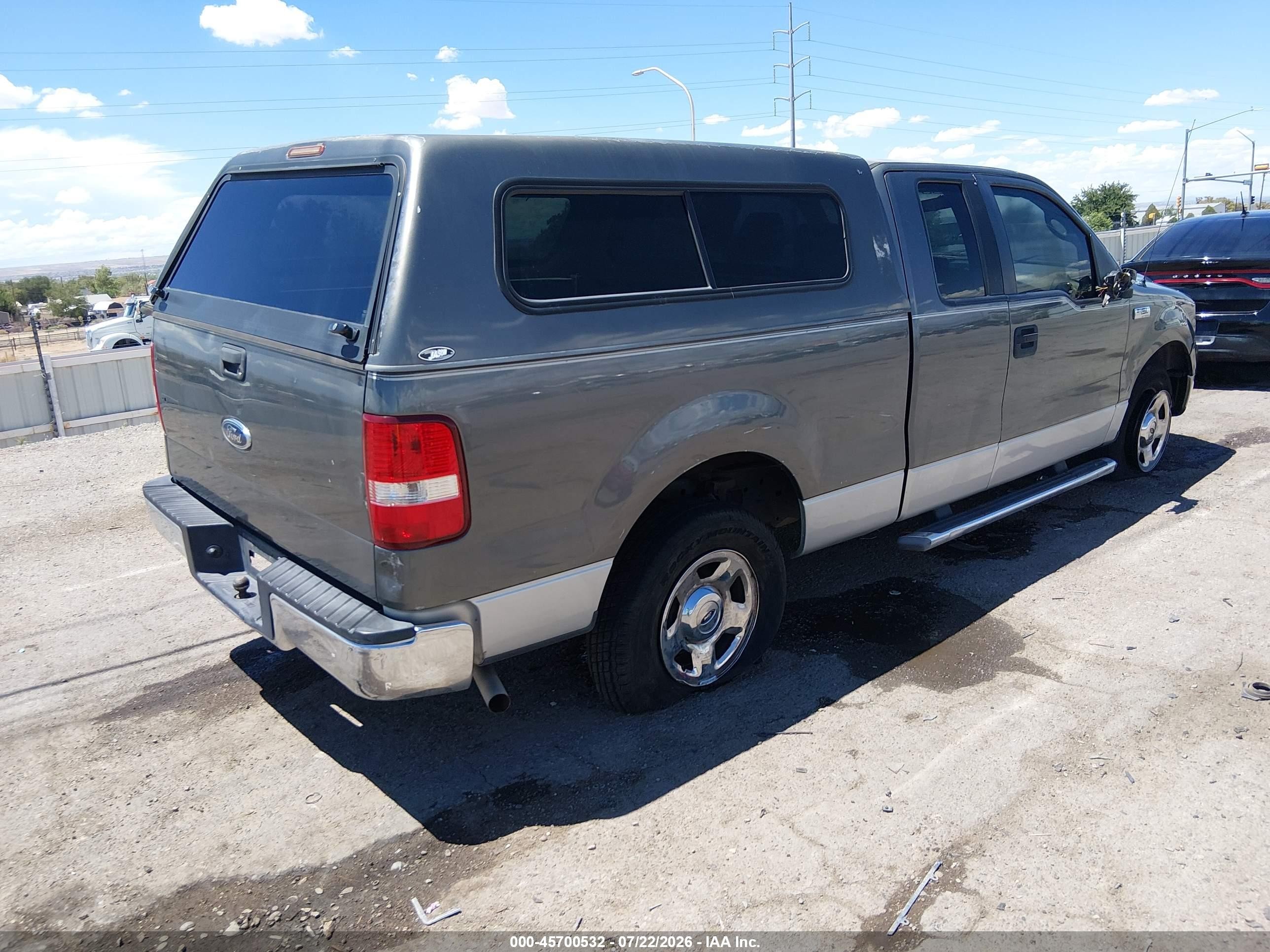 2005 Ford F-150 Stx/xl/xlt Серый vin: 1FTRX12W95NB41590