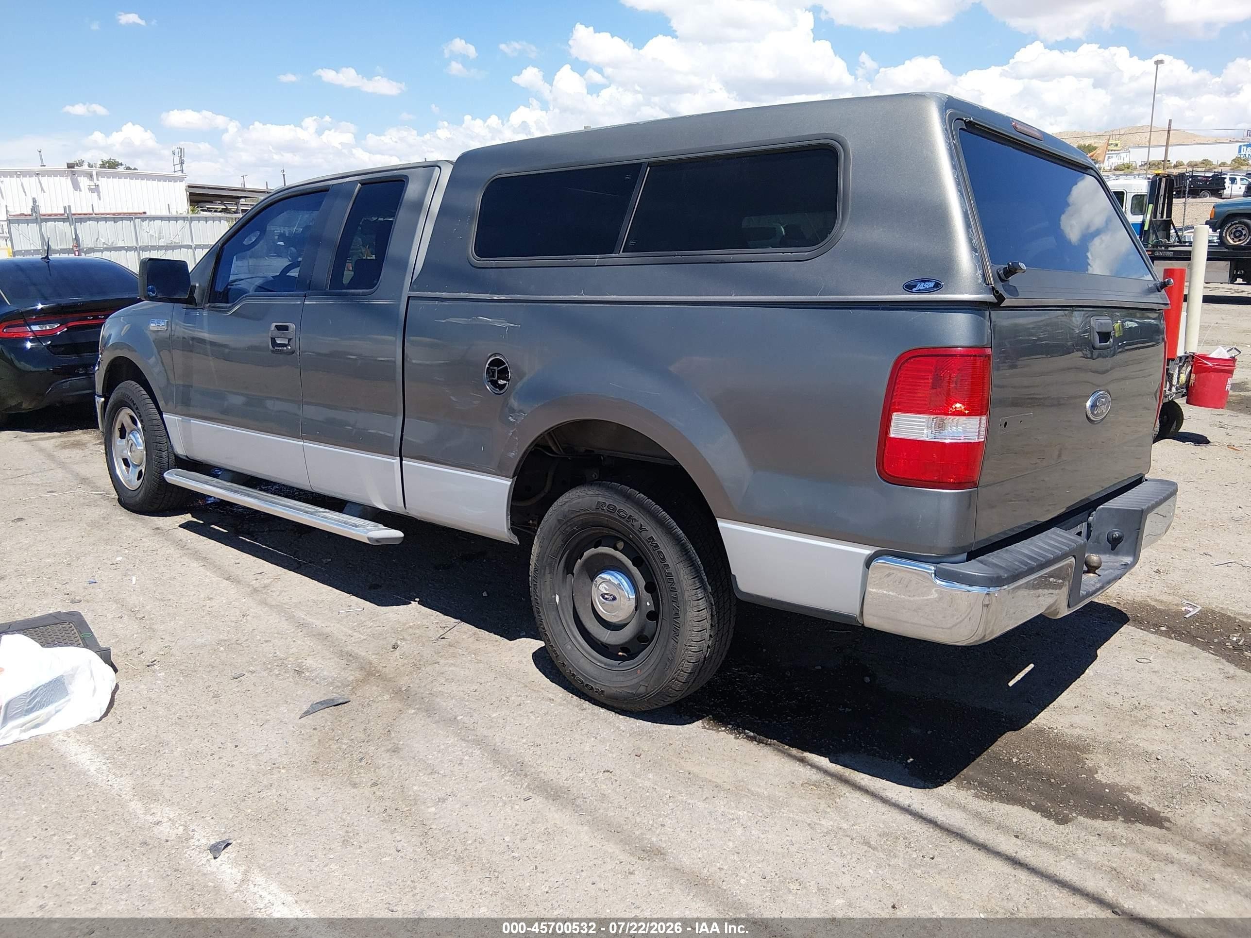 2005 Ford F-150 Stx/xl/xlt Серый vin: 1FTRX12W95NB41590