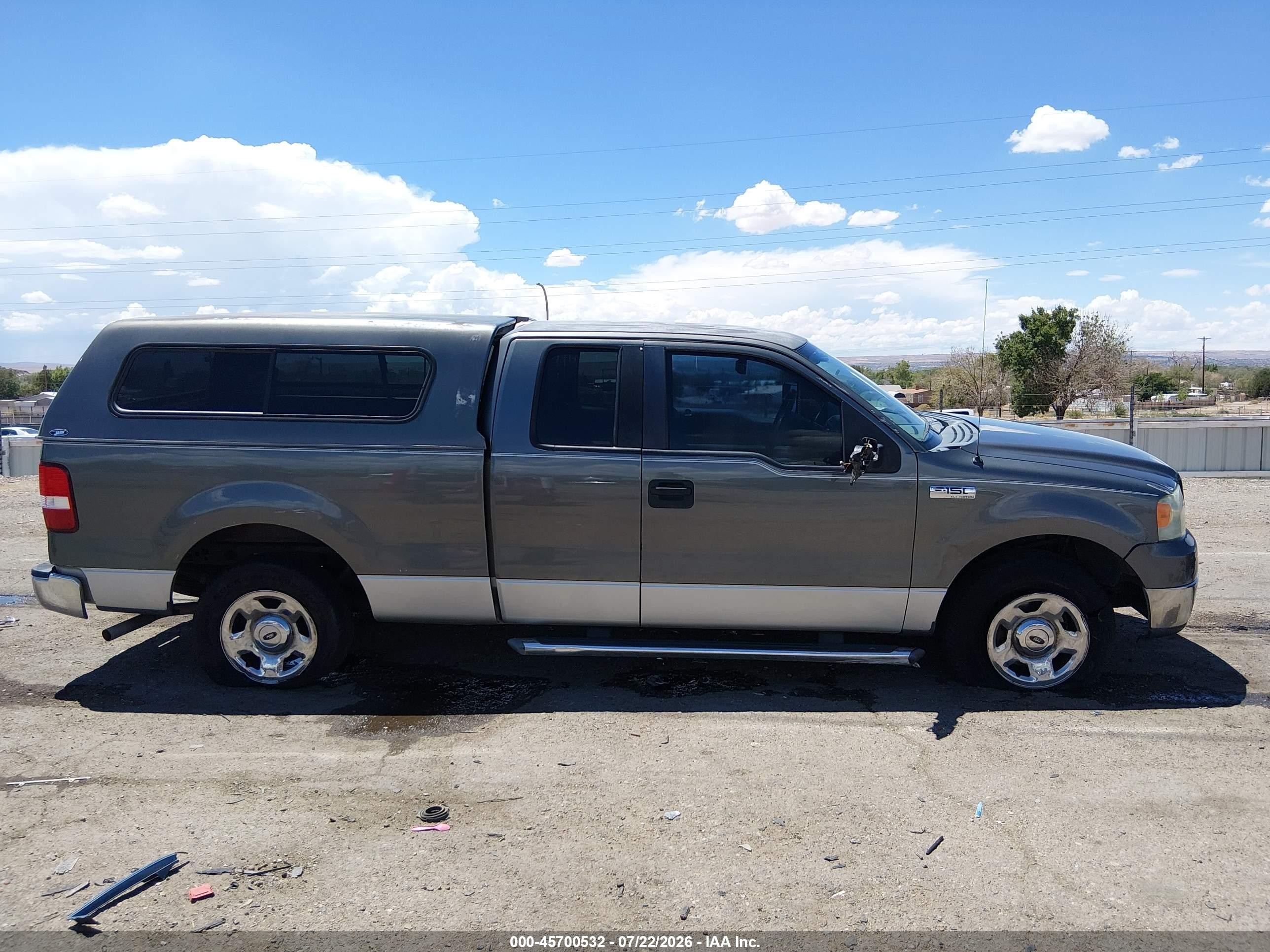 2005 Ford F-150 Stx/xl/xlt Серый vin: 1FTRX12W95NB41590