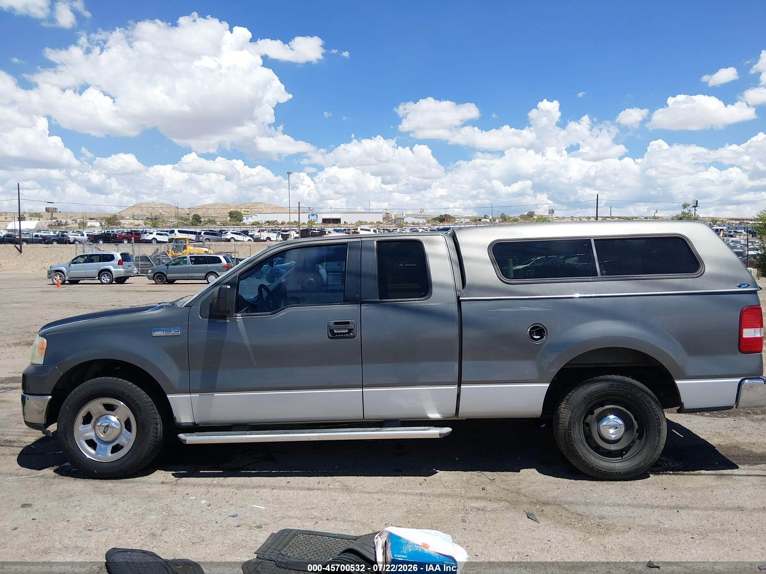 2005 Ford F-150 Stx/xl/xlt Серый vin: 1FTRX12W95NB41590