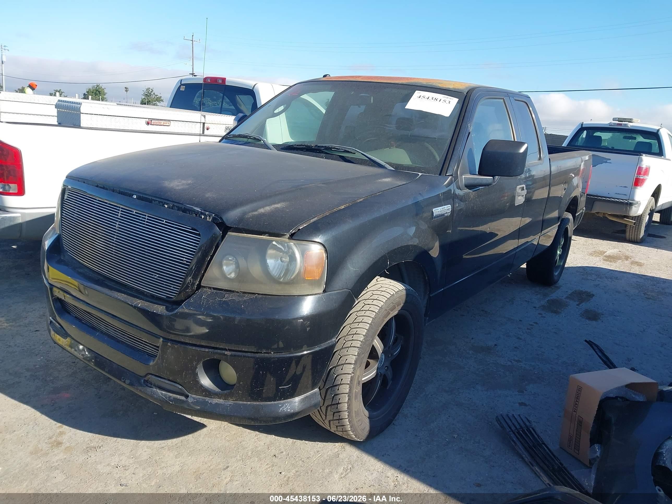 2006 Ford F-150 Stx/xl/xlt Черный vin: 1FTRX12W96KB27708