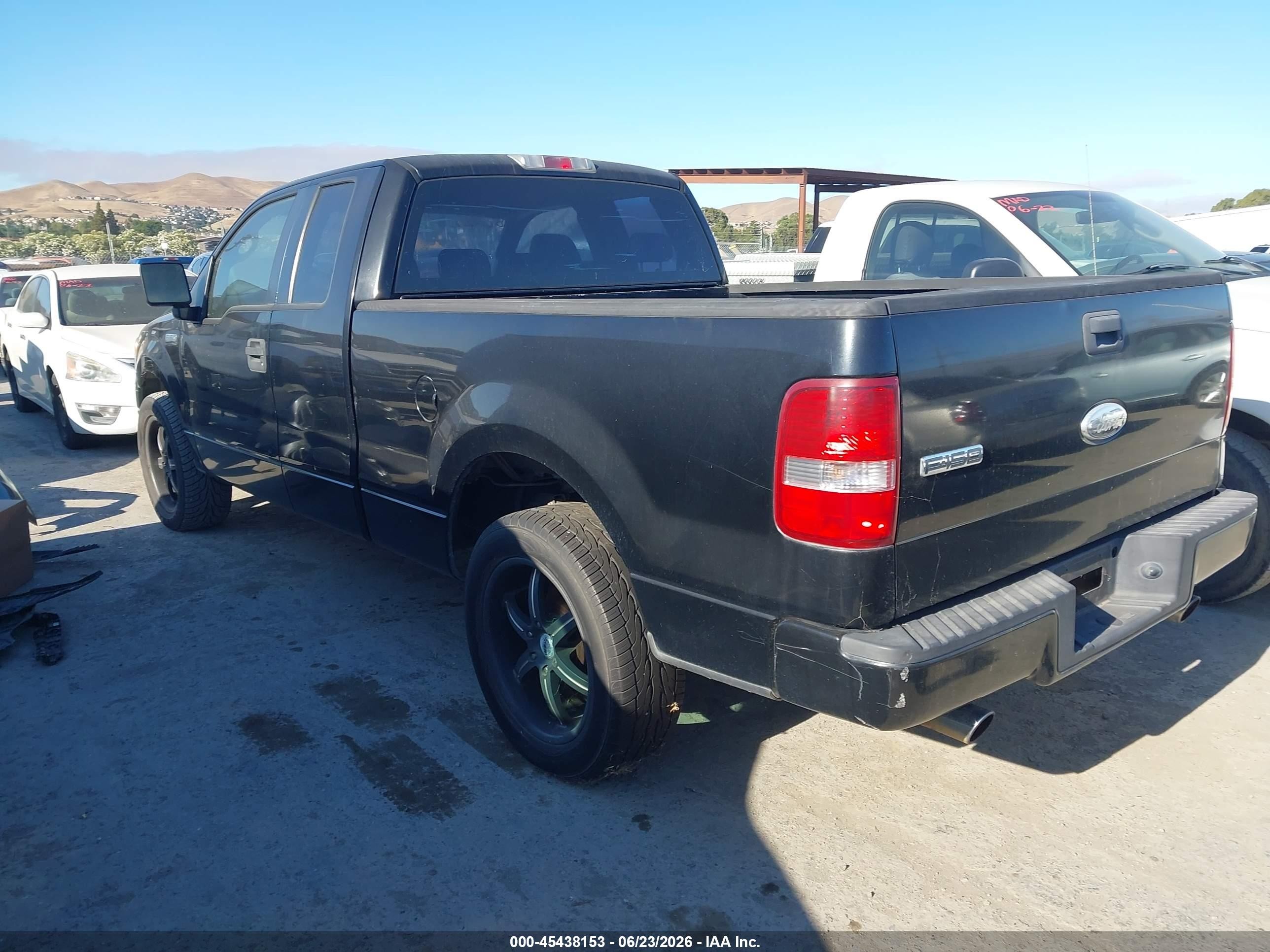2006 Ford F-150 Stx/xl/xlt Черный vin: 1FTRX12W96KB27708