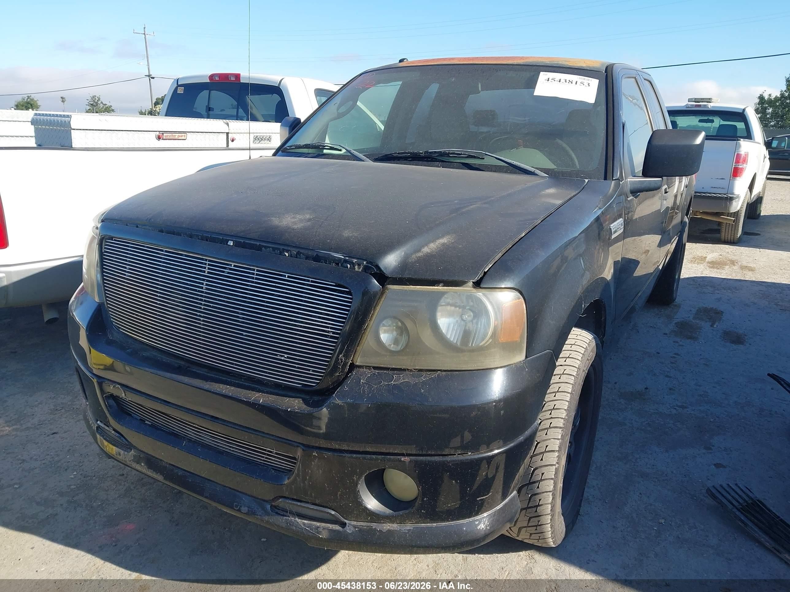 2006 Ford F-150 Stx/xl/xlt Черный vin: 1FTRX12W96KB27708