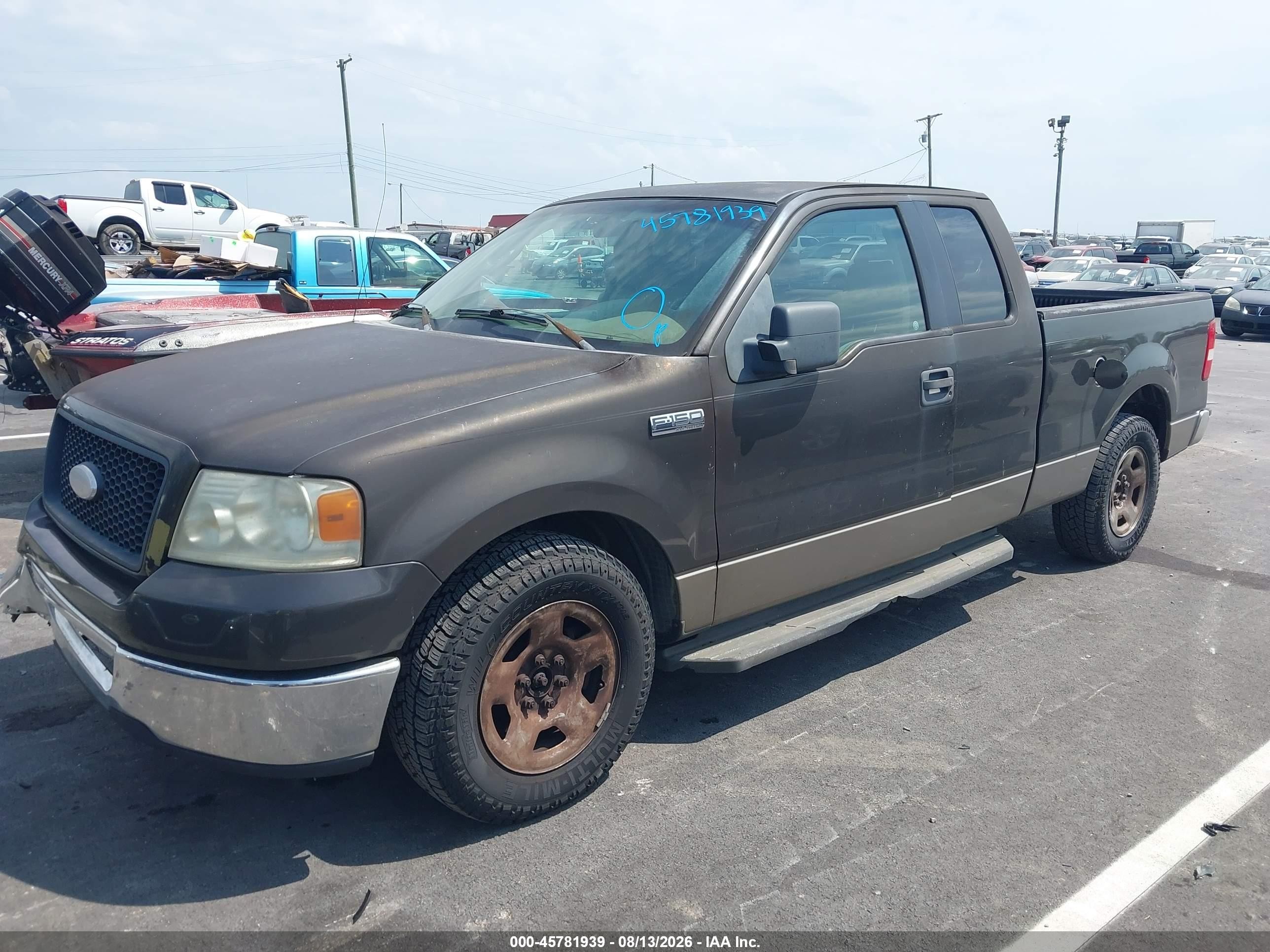 2006 Ford F-150 Stx/xl/xlt Серый vin: 1FTRX12W96NA21175