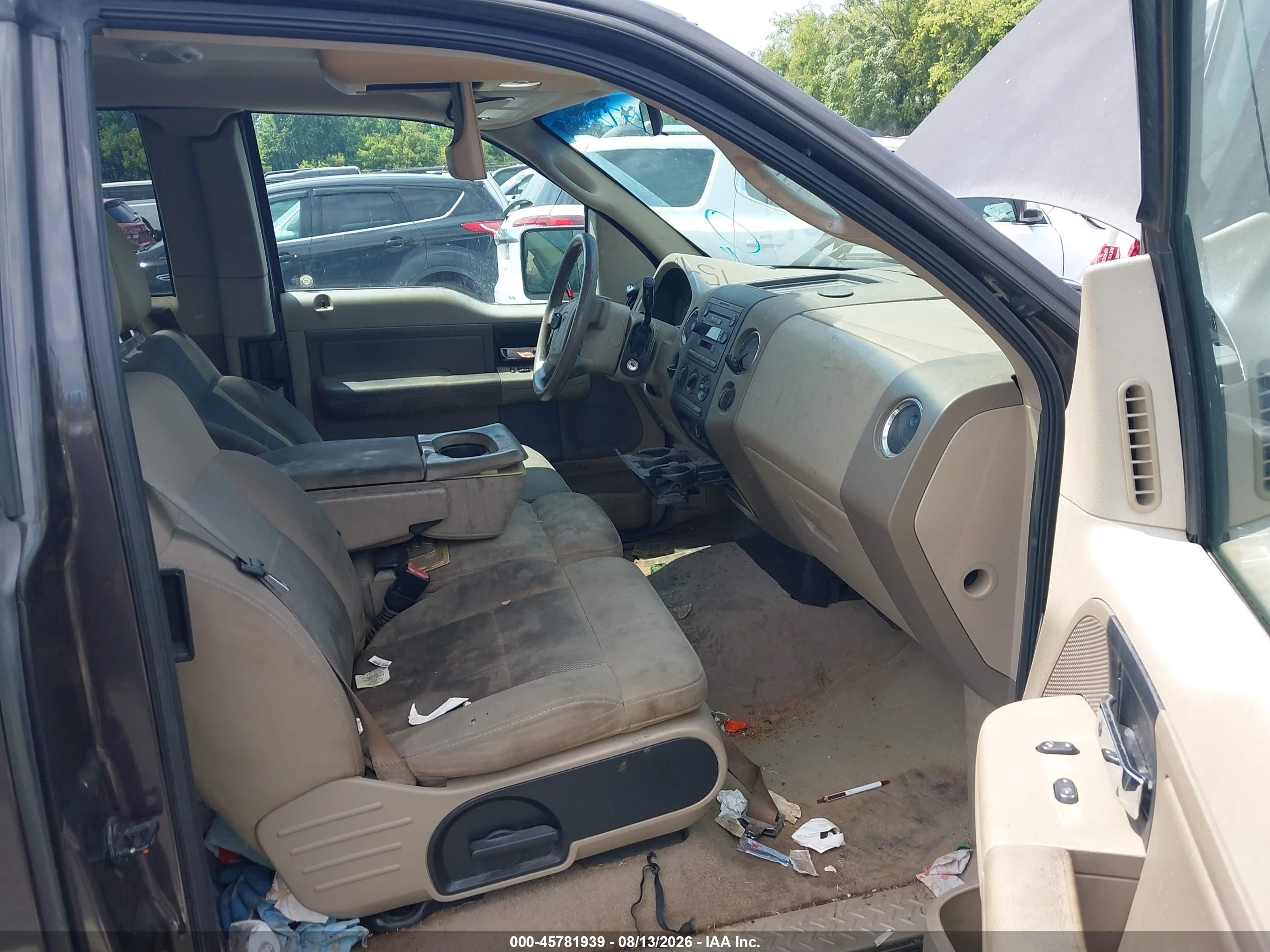 2006 Ford F-150 Stx/xl/xlt Серый vin: 1FTRX12W96NA21175