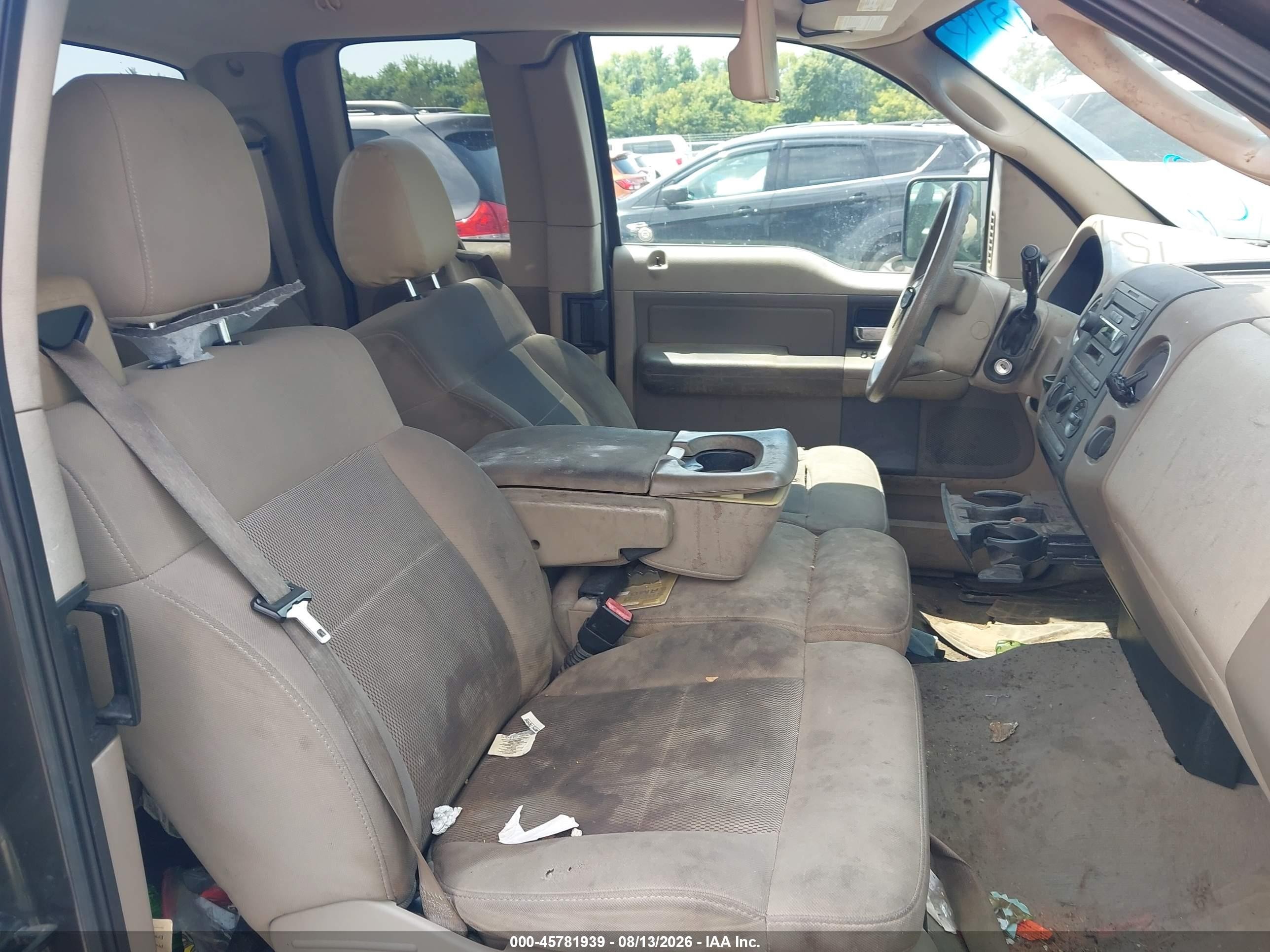 2006 Ford F-150 Stx/xl/xlt Серый vin: 1FTRX12W96NA21175