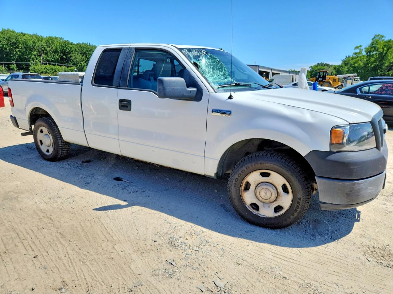 2007 Ford F150 Белый vin: 1FTRX12W97NA22148