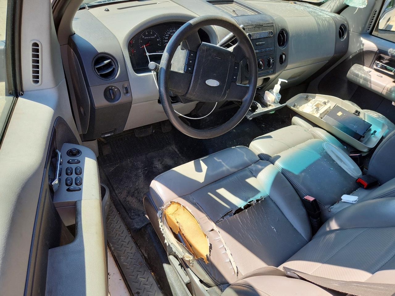 2007 Ford F150 Белый vin: 1FTRX12W97NA22148