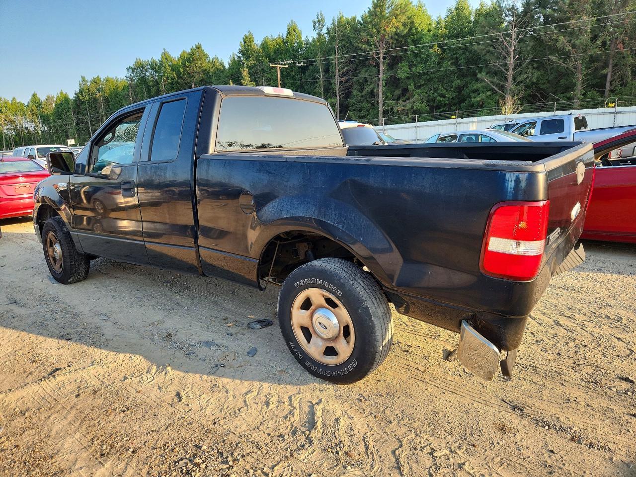 2007 Ford F150 Черный vin: 1FTRX12W97NA59104